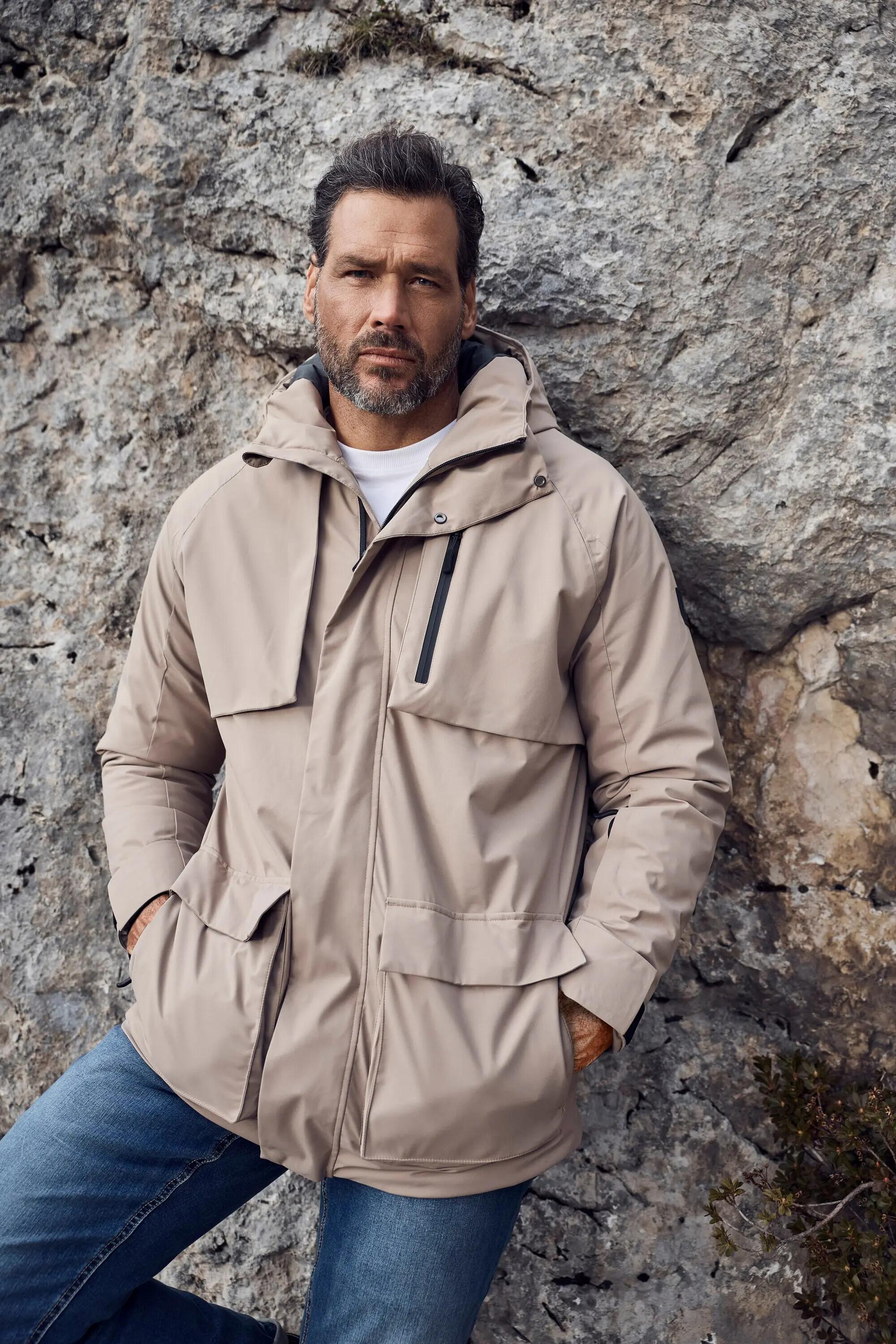 Hommes Veste technique imperméable avec capuche collection Outdoor 3/13