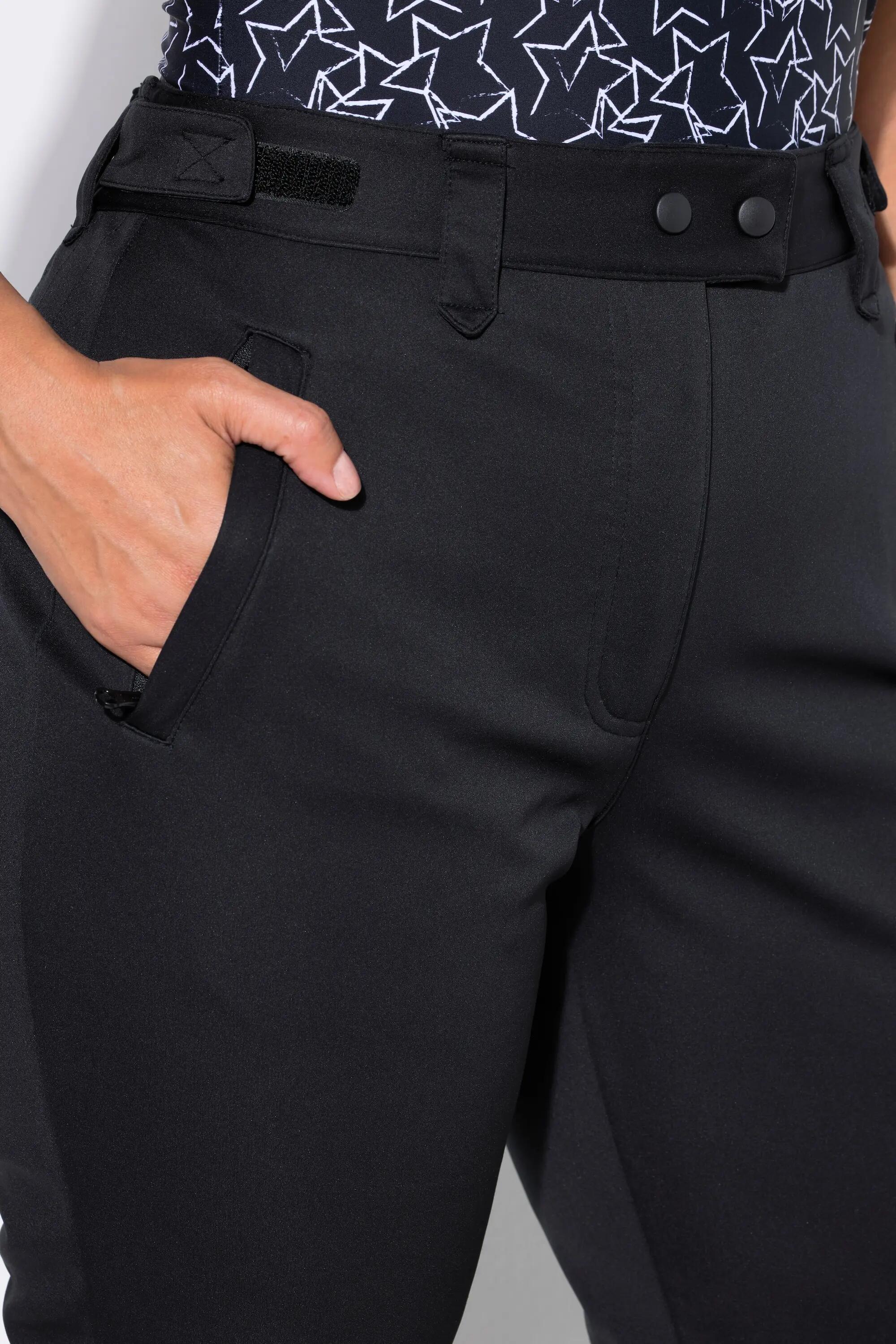 Femme Pantalon Softshell déperlant avec fermeture à scratch et pare-neige 8/11