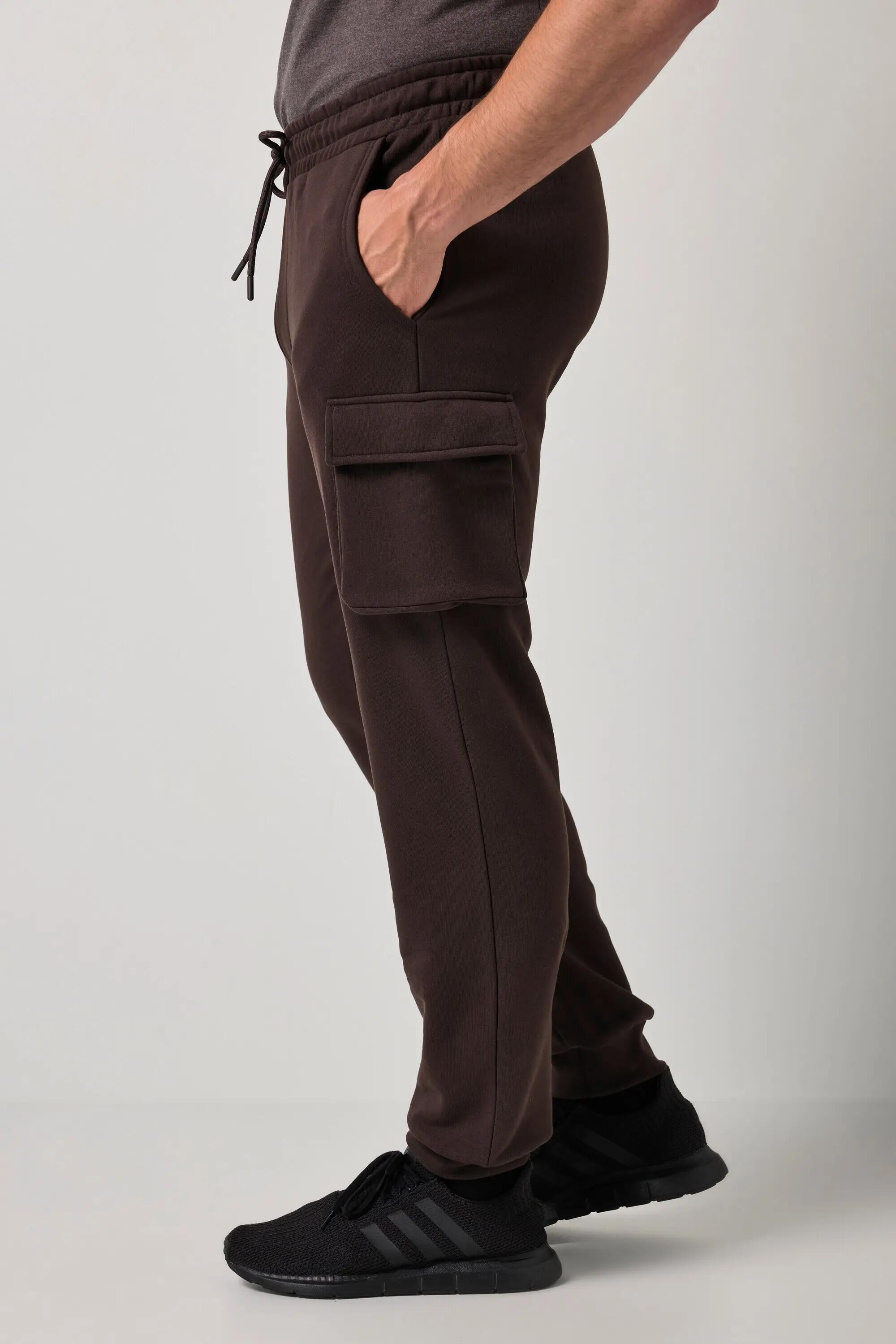 Hommes Pantalon cargo en molleton. Collection Fitness taille élastique 9/13