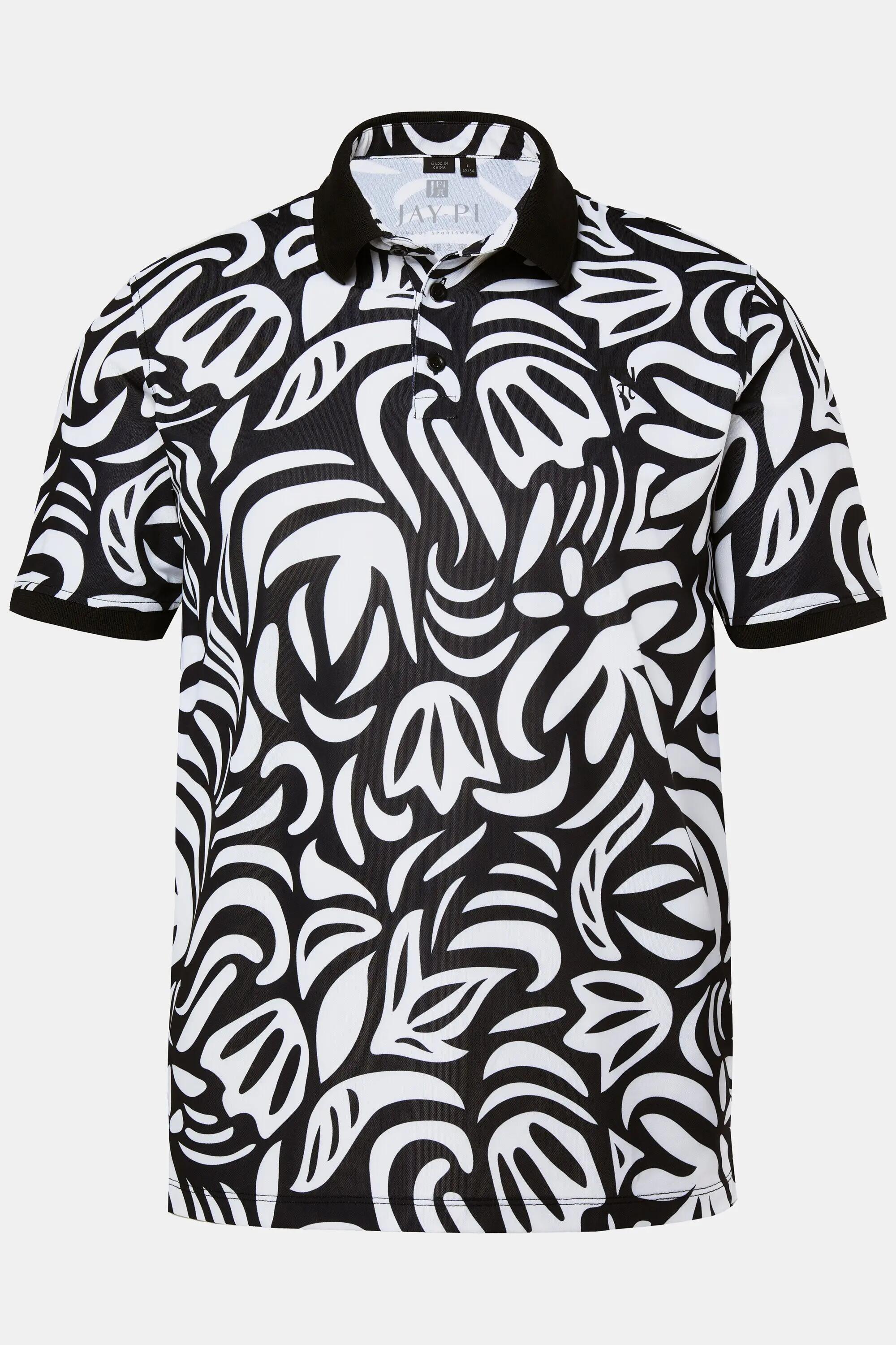 Herren Poloshirt FLEXNAMIC® Golf Piqué Alloverdruck Halbarm bis 7 XL 9/11