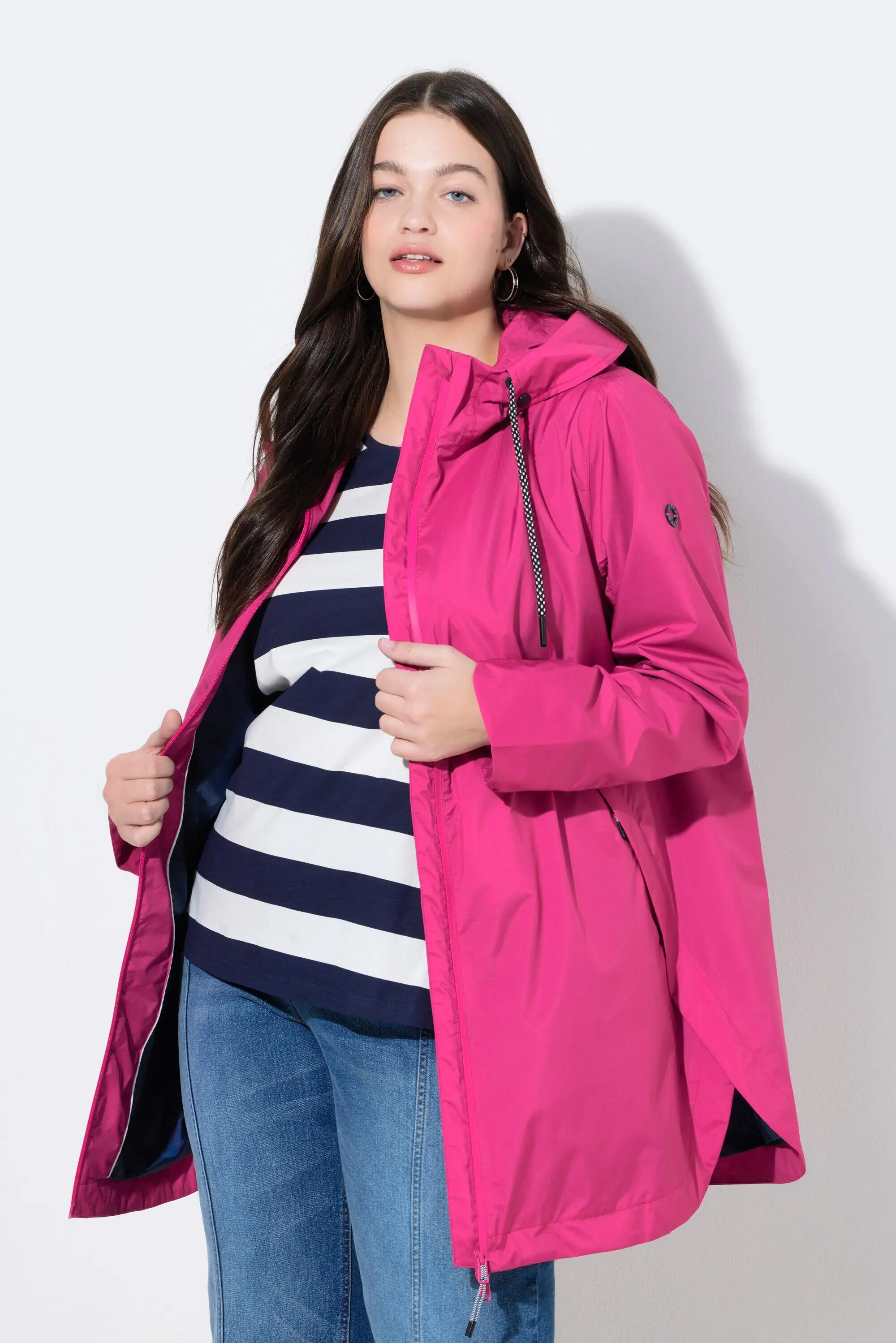 Femme Veste technique HYPRAR à capuche matière imperméable et légère 3/13