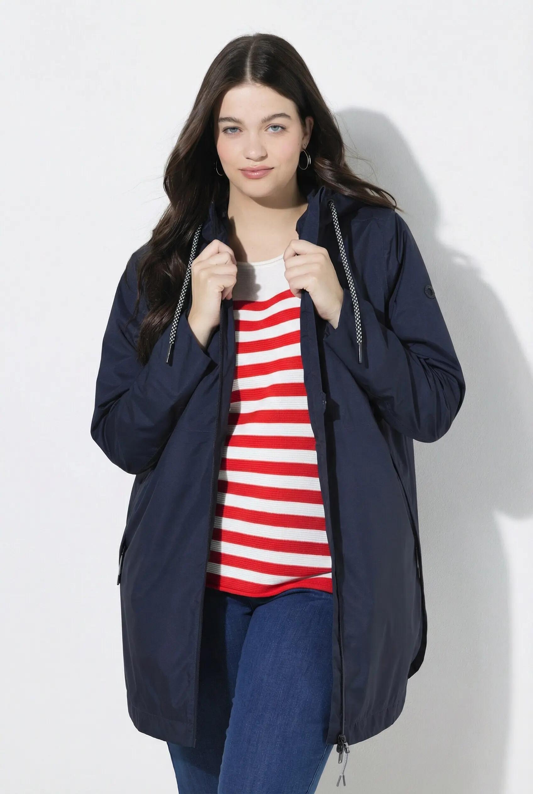 Femme Veste technique HYPRAR à capuche matière imperméable et légère 3/13