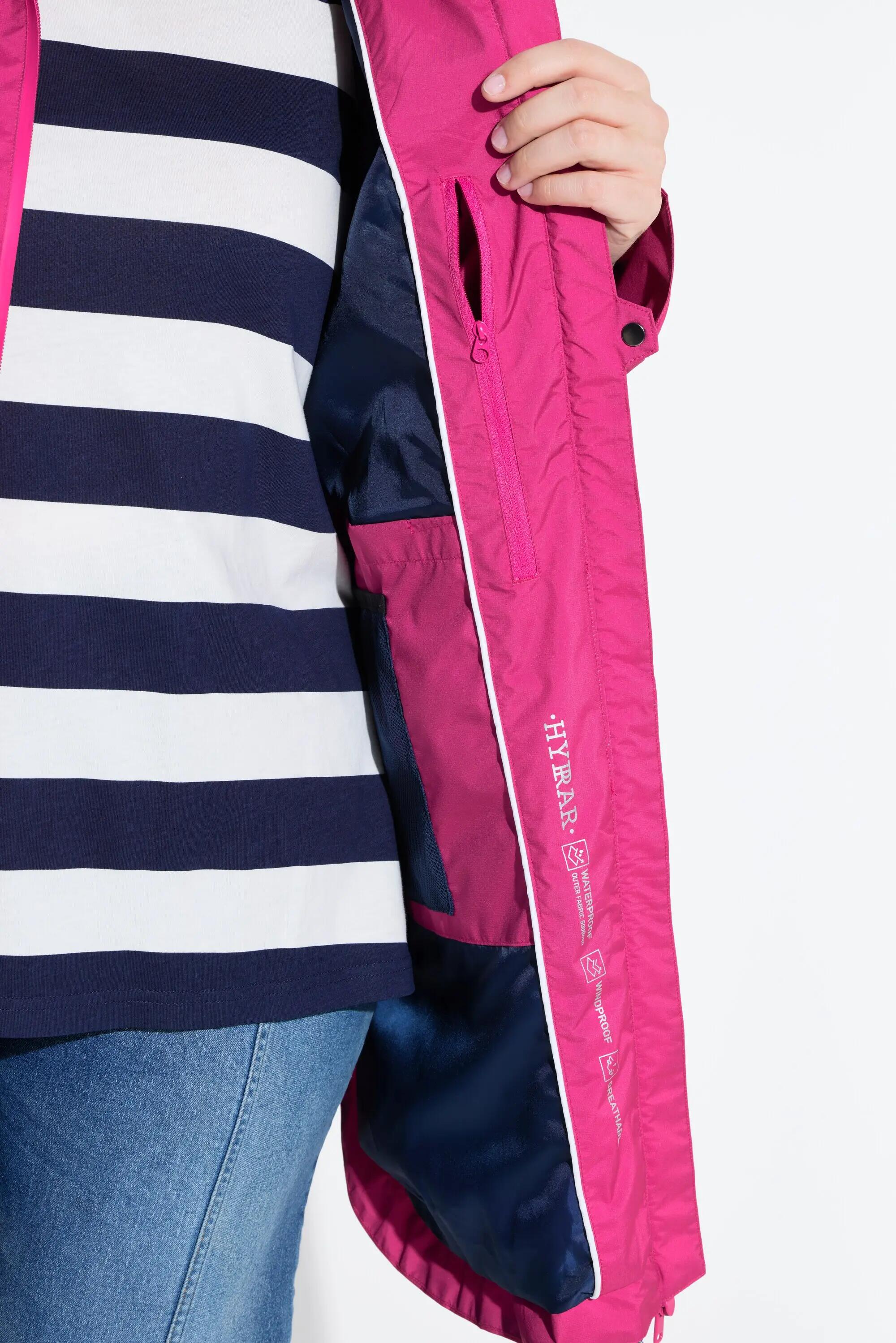 Femme Veste technique HYPRAR à capuche matière imperméable et légère 2/13