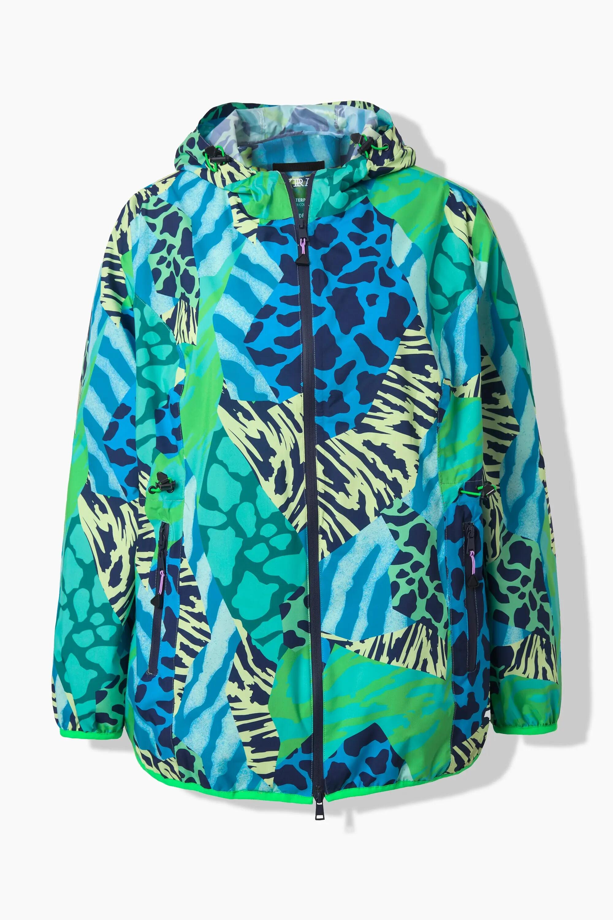 Dames Funcionele regenjas diermotief reflector pakzak 2/13