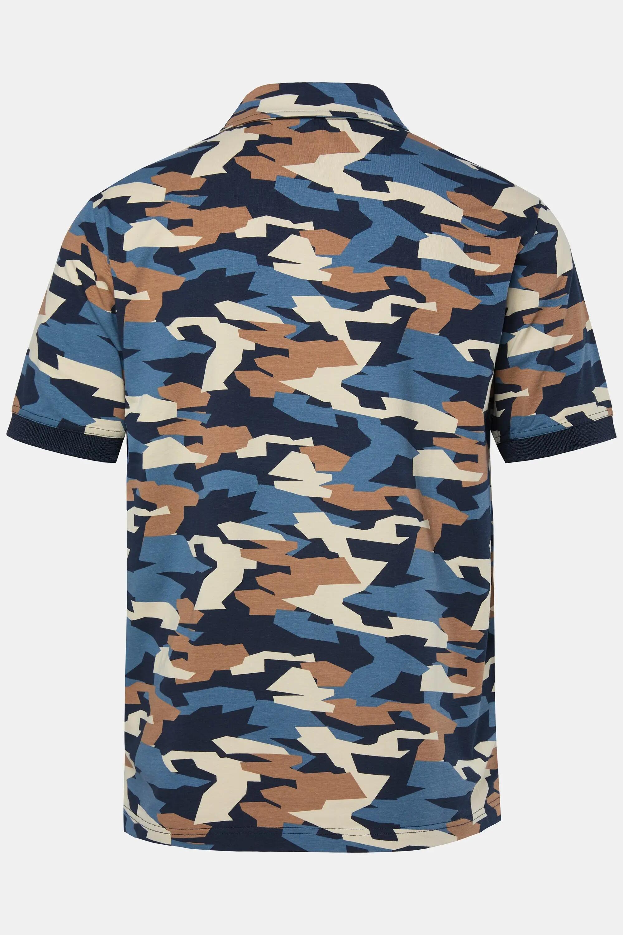 Hommes Polo motif camouflage manches courtes et technologie FLEXNAMIC® 7/7