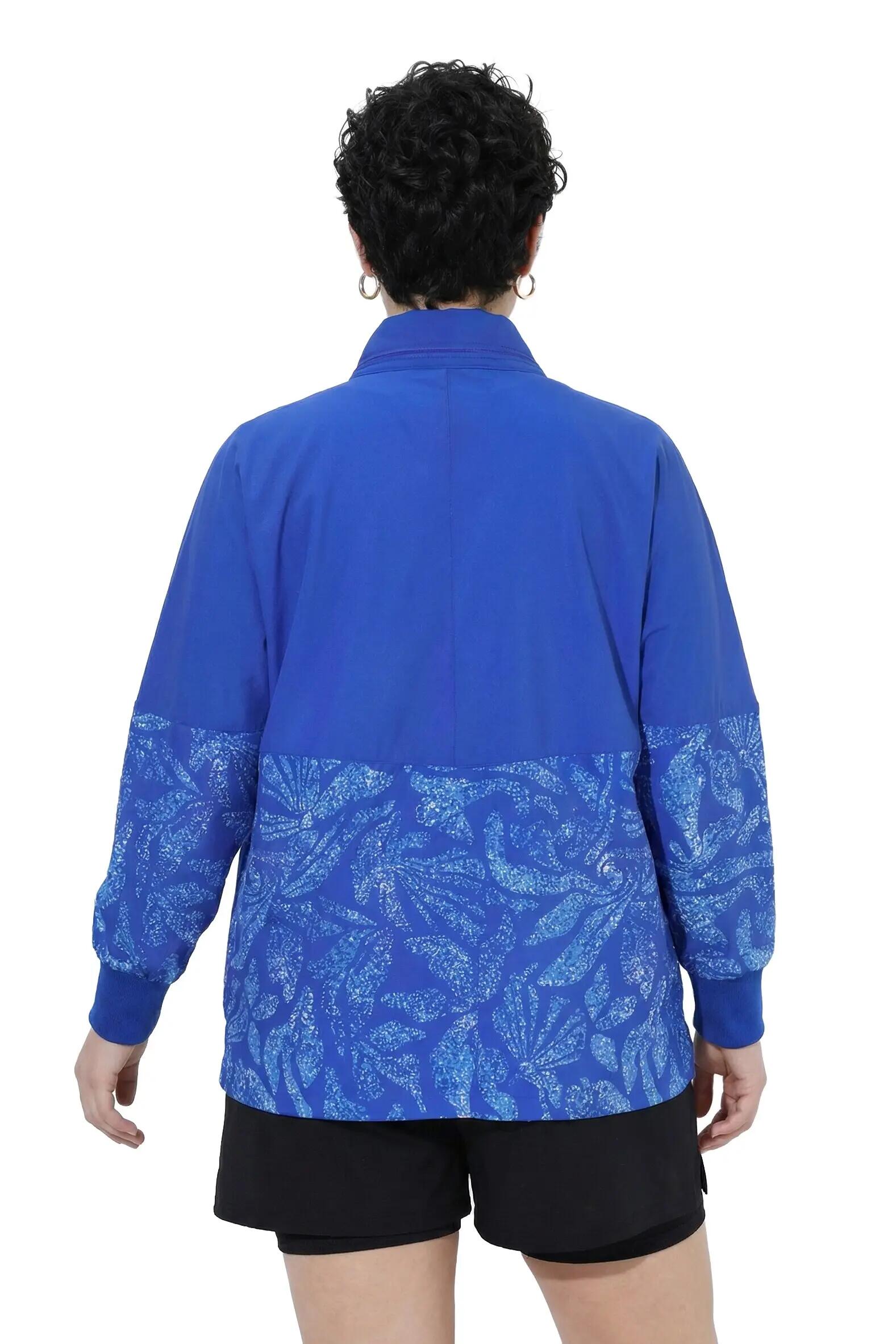 Femme Veste outdoor corail capuche indice SPF 50+ 5/13