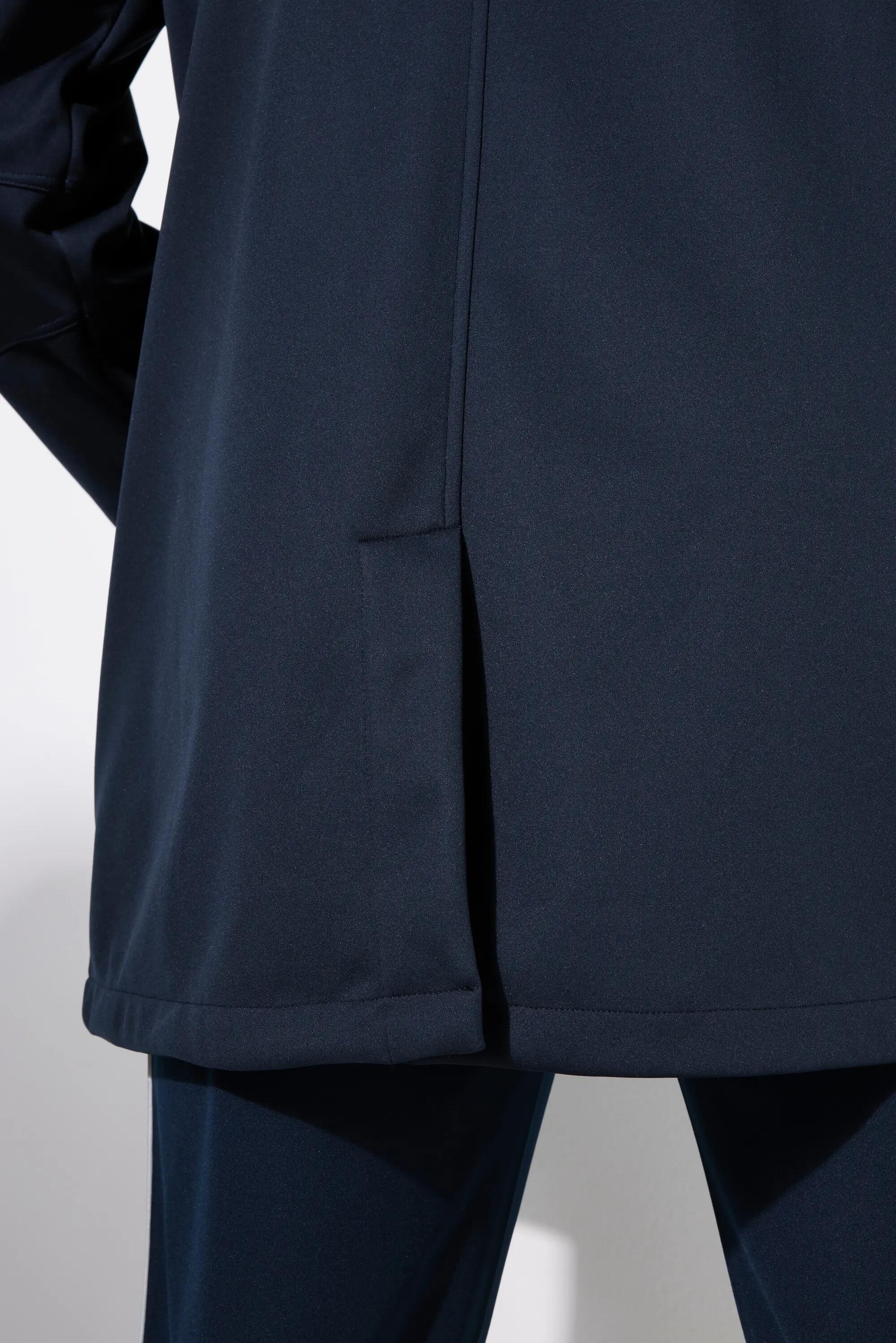 Femme Veste longue softshell tissu déperlant fermeture à glissière à double sens 2/13