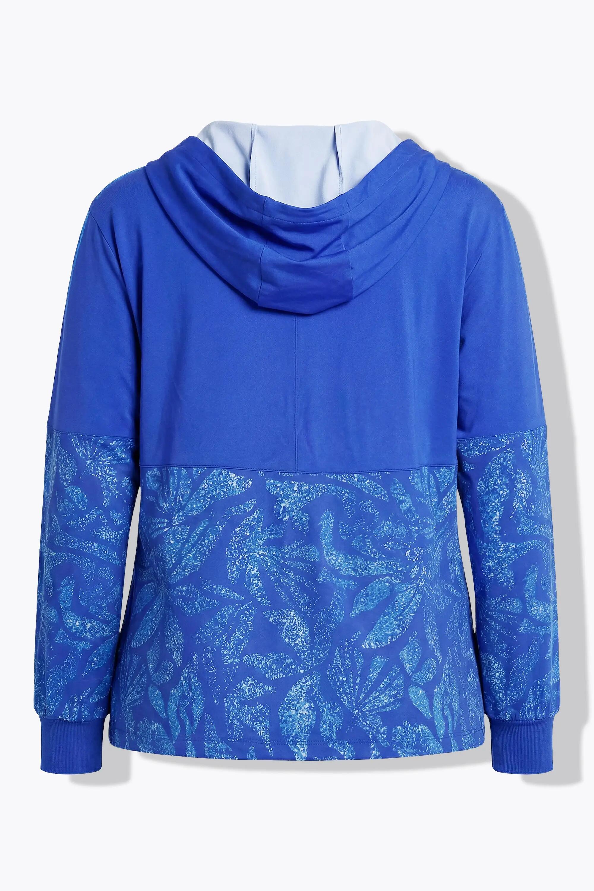 Femme Veste outdoor corail capuche indice SPF 50+ 4/13