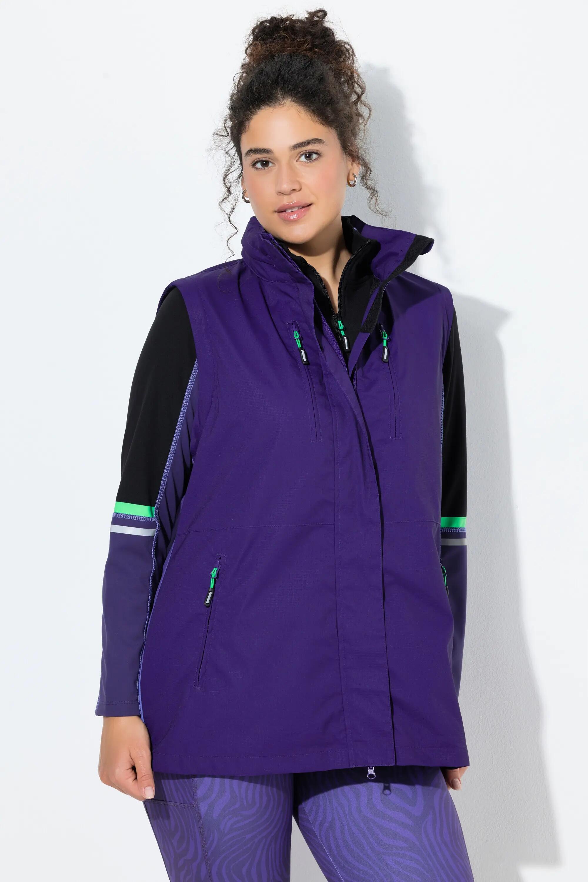 Femme Veste technique 2-en-1 imperméable manches amovibles 2/13