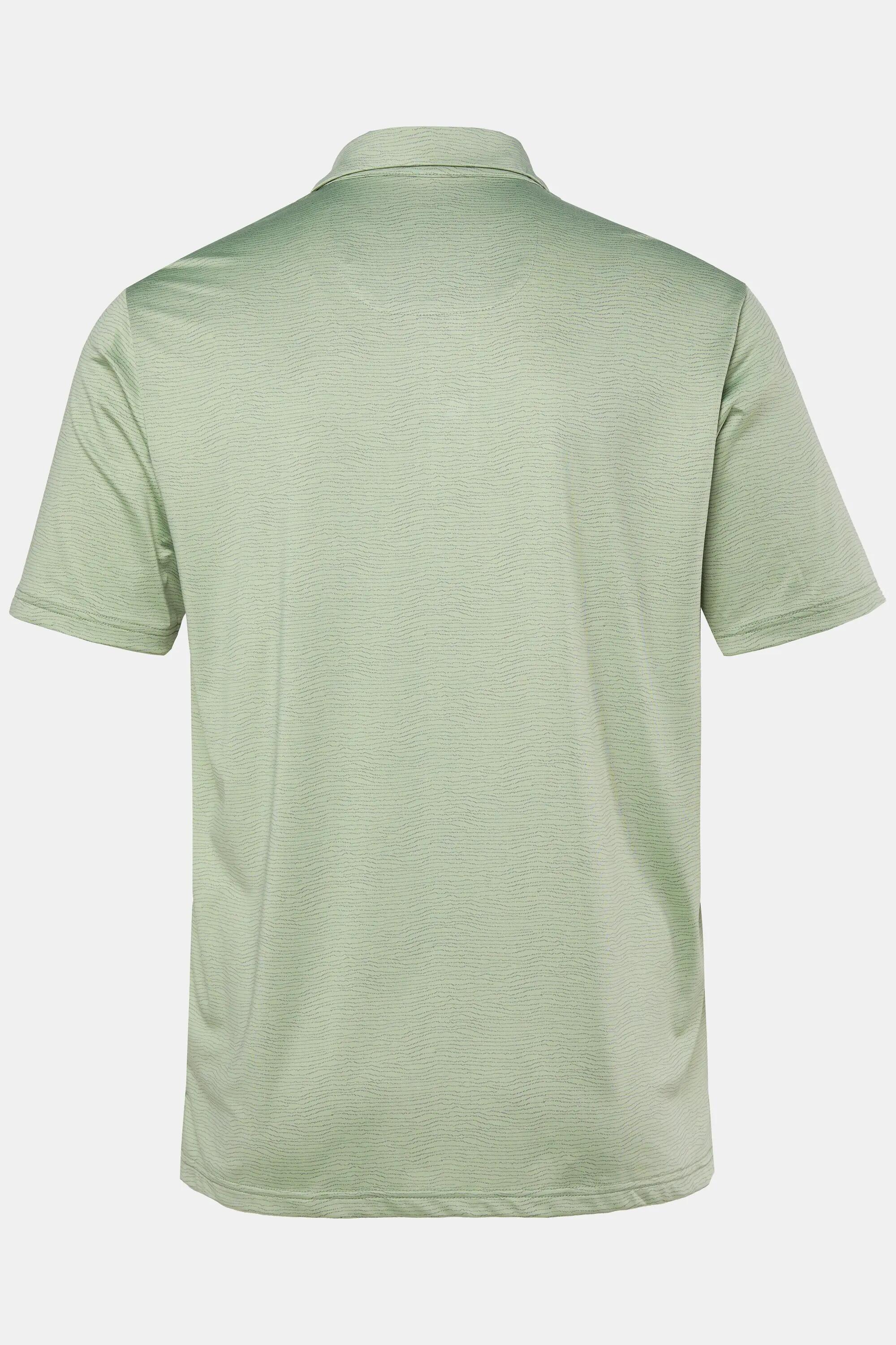 Heren poloshirt FLEXNAMIC® golf piqué all-over print korte mouwen tot 7XL 10/11