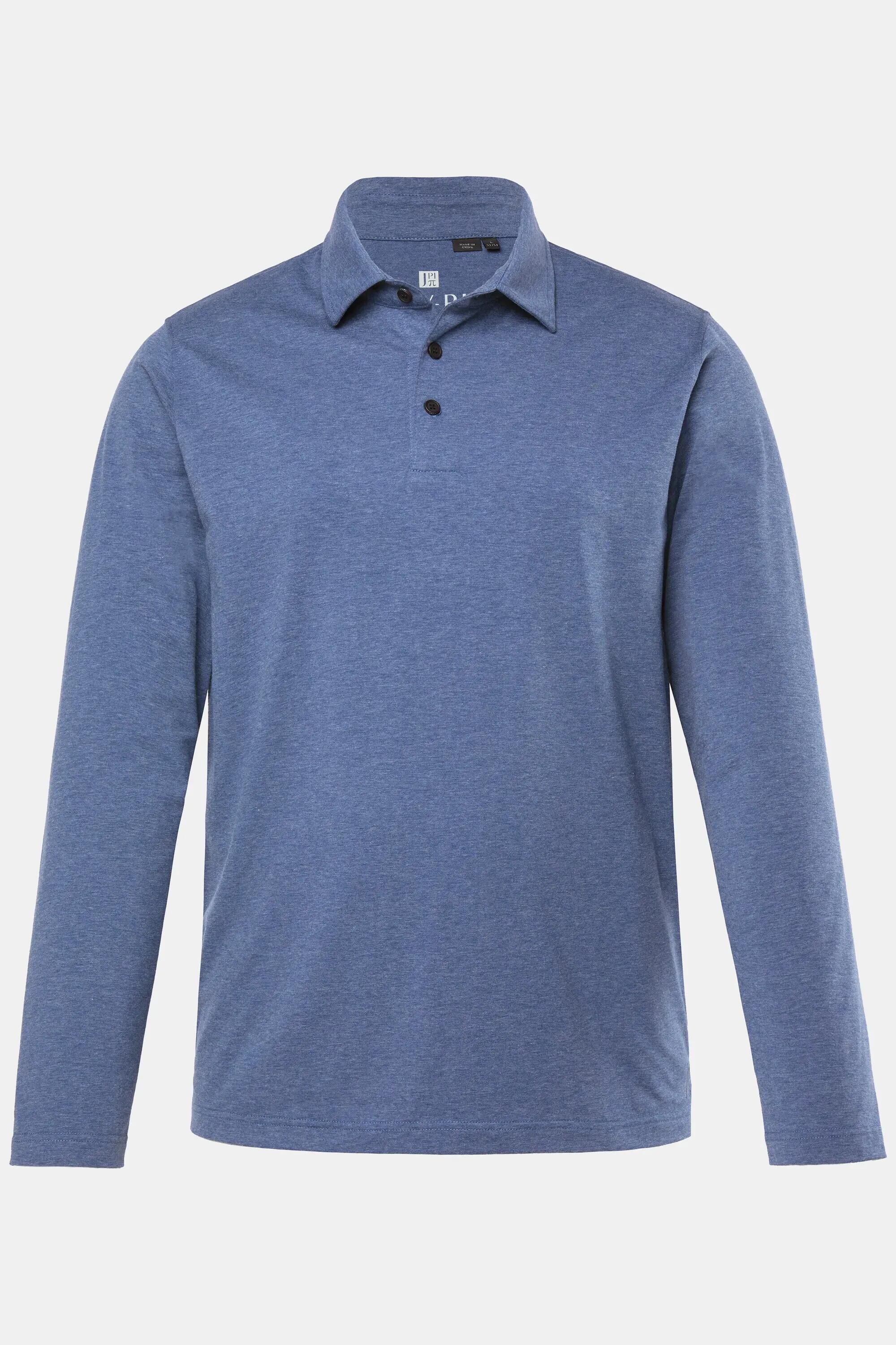 Heren Poloshirt met lange mouwen golf QuickDry 7/9