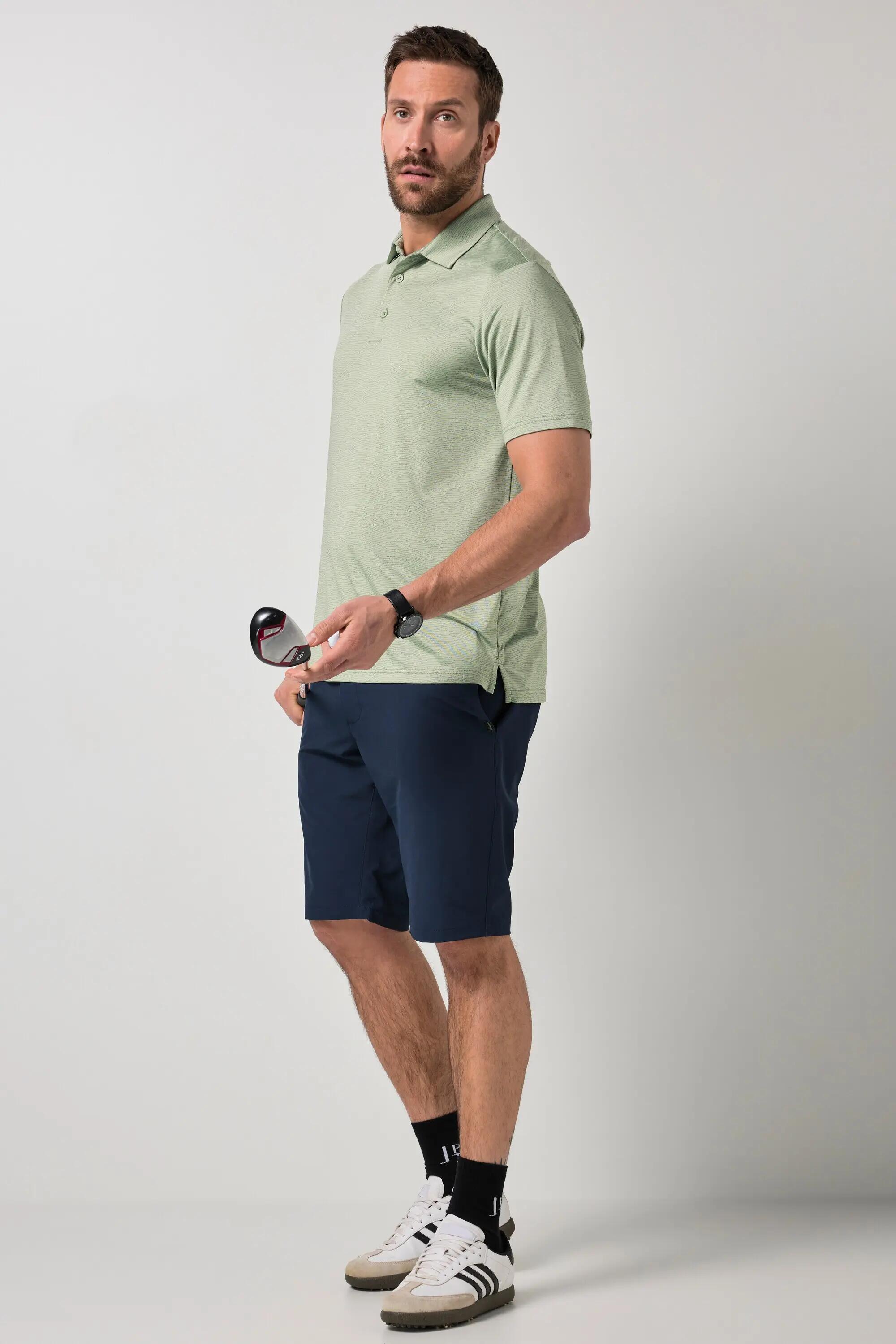 Heren poloshirt FLEXNAMIC® golf piqué all-over print korte mouwen tot 7XL 7/11