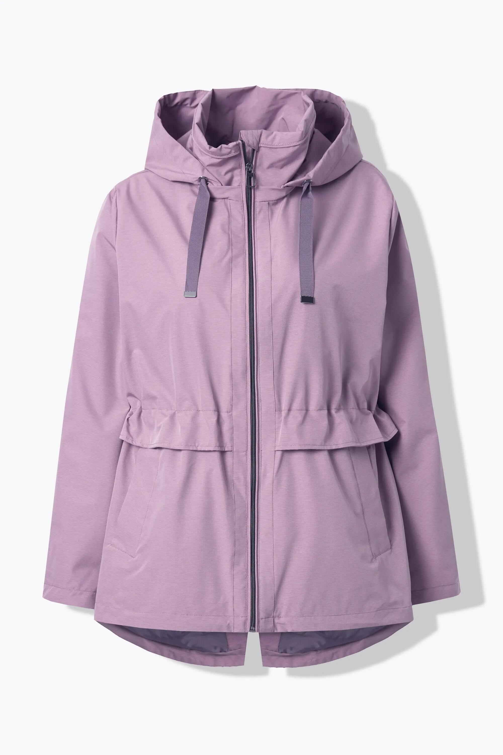 Femme Veste technique HYPRAR à capuche matière déperlante coupe évasée 13/13