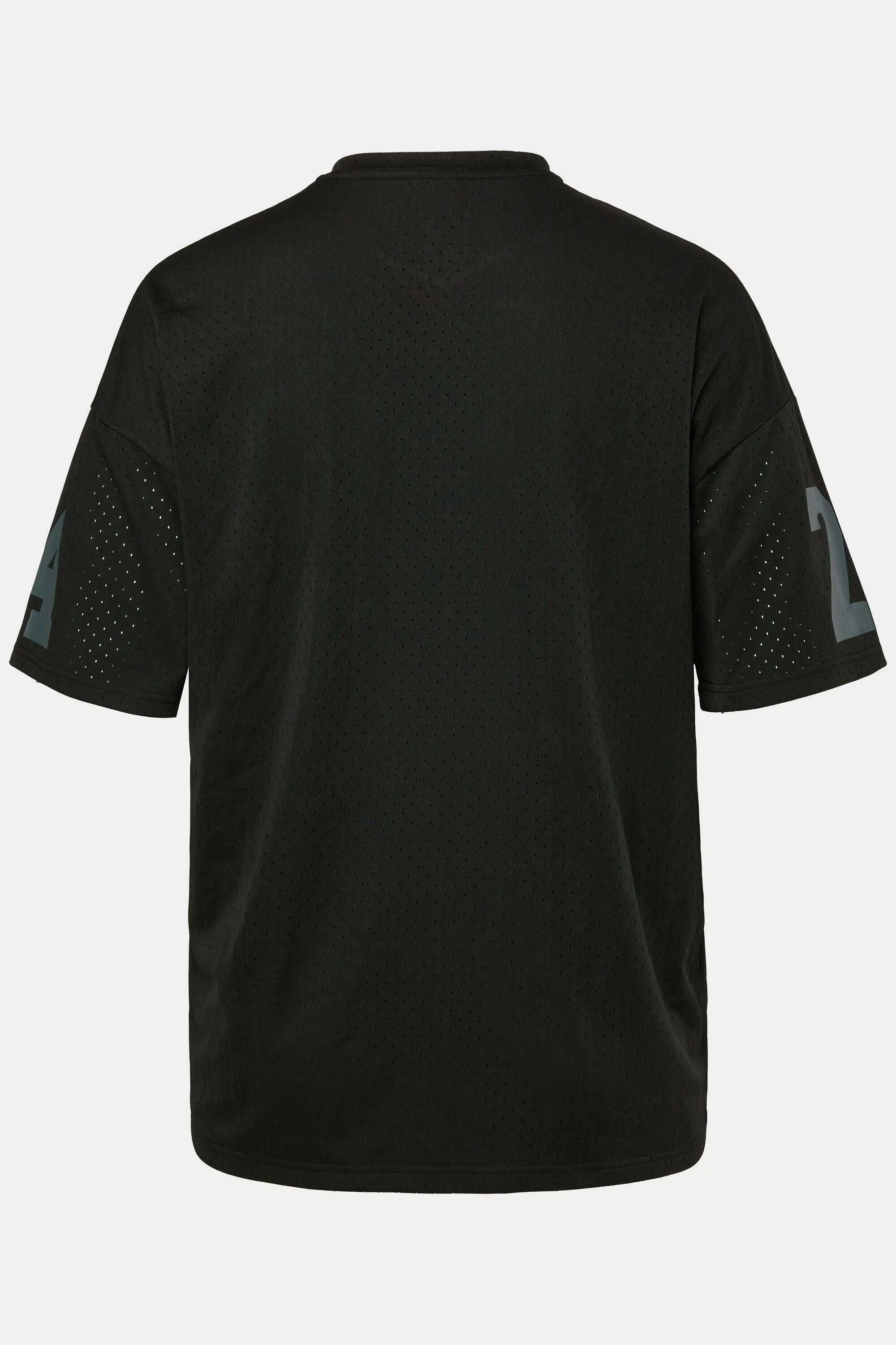 Herren Mesh-Trikot Fitness Halbarm oversized Camou-Prints 10/11