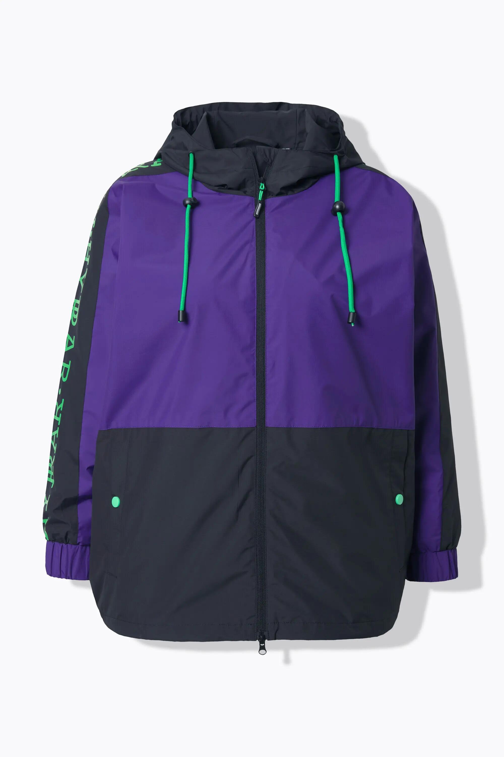 Damen Funktionsjacke Kapuze oversized Fledermaus-Ärmel 4/13