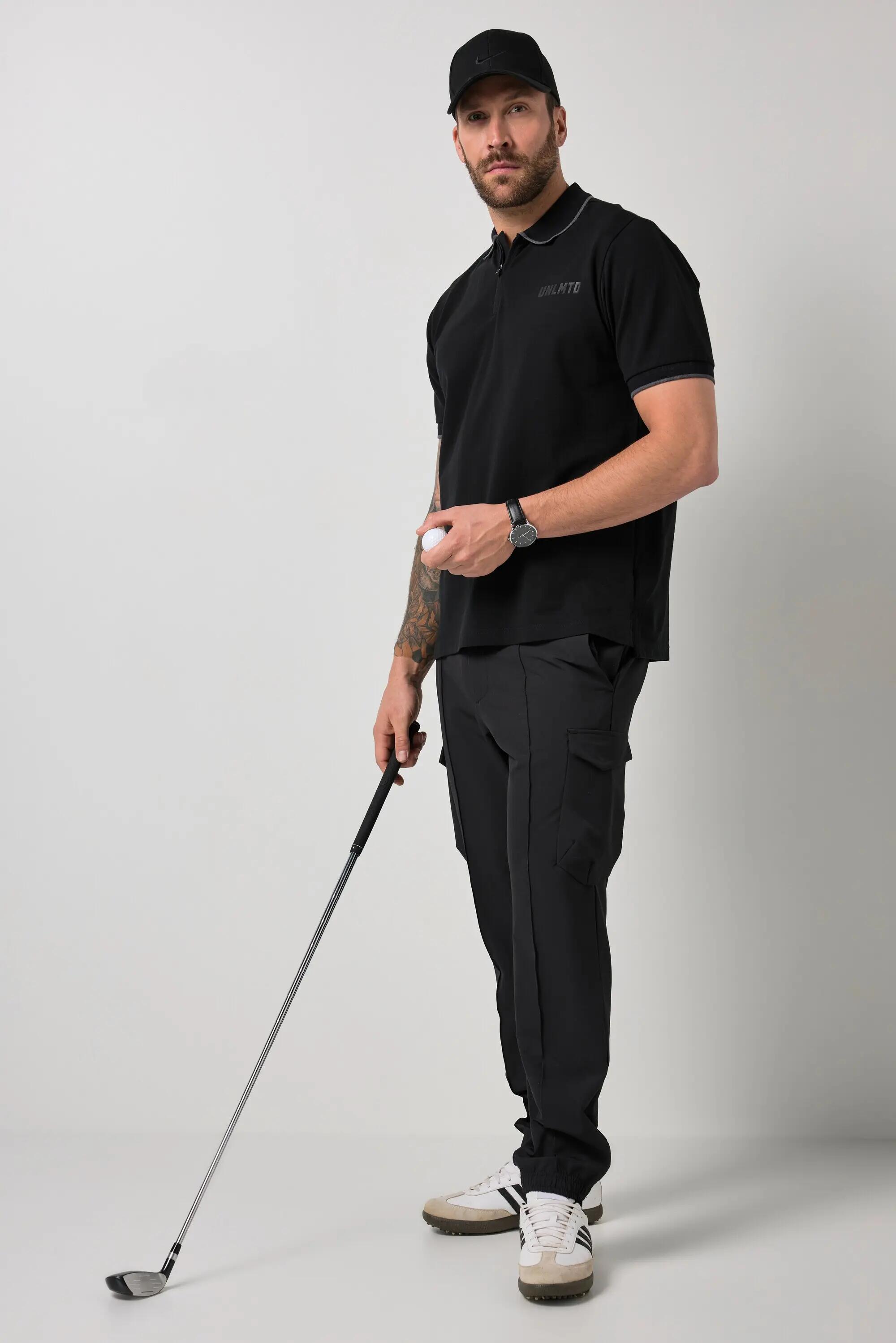 Herren Poloshirt FLEXNAMIC® Golf Piqué Halbarm Zipper bis 7 XL 7/11