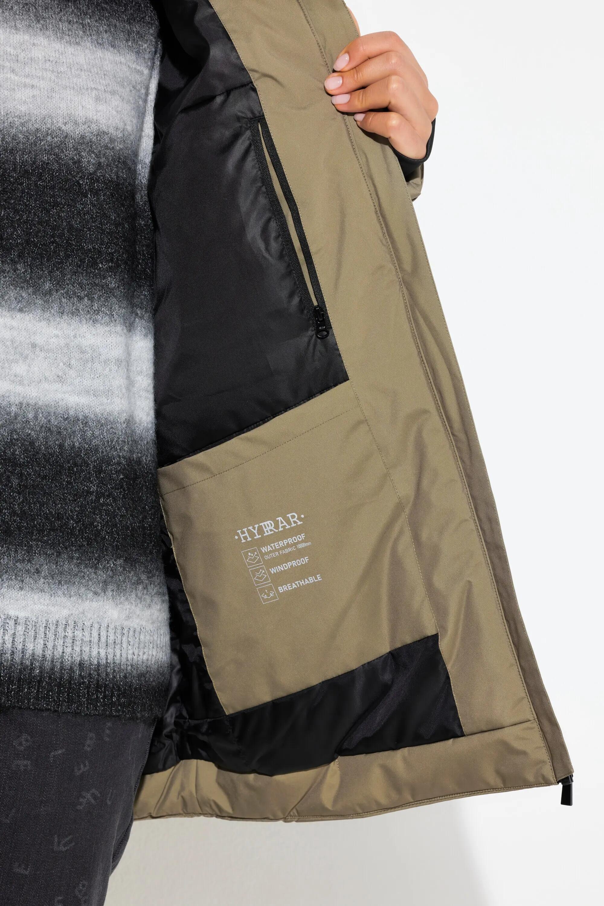Damen HYPRAR Funktionsjacke wasserdicht A-Linie Kapuze 2/13