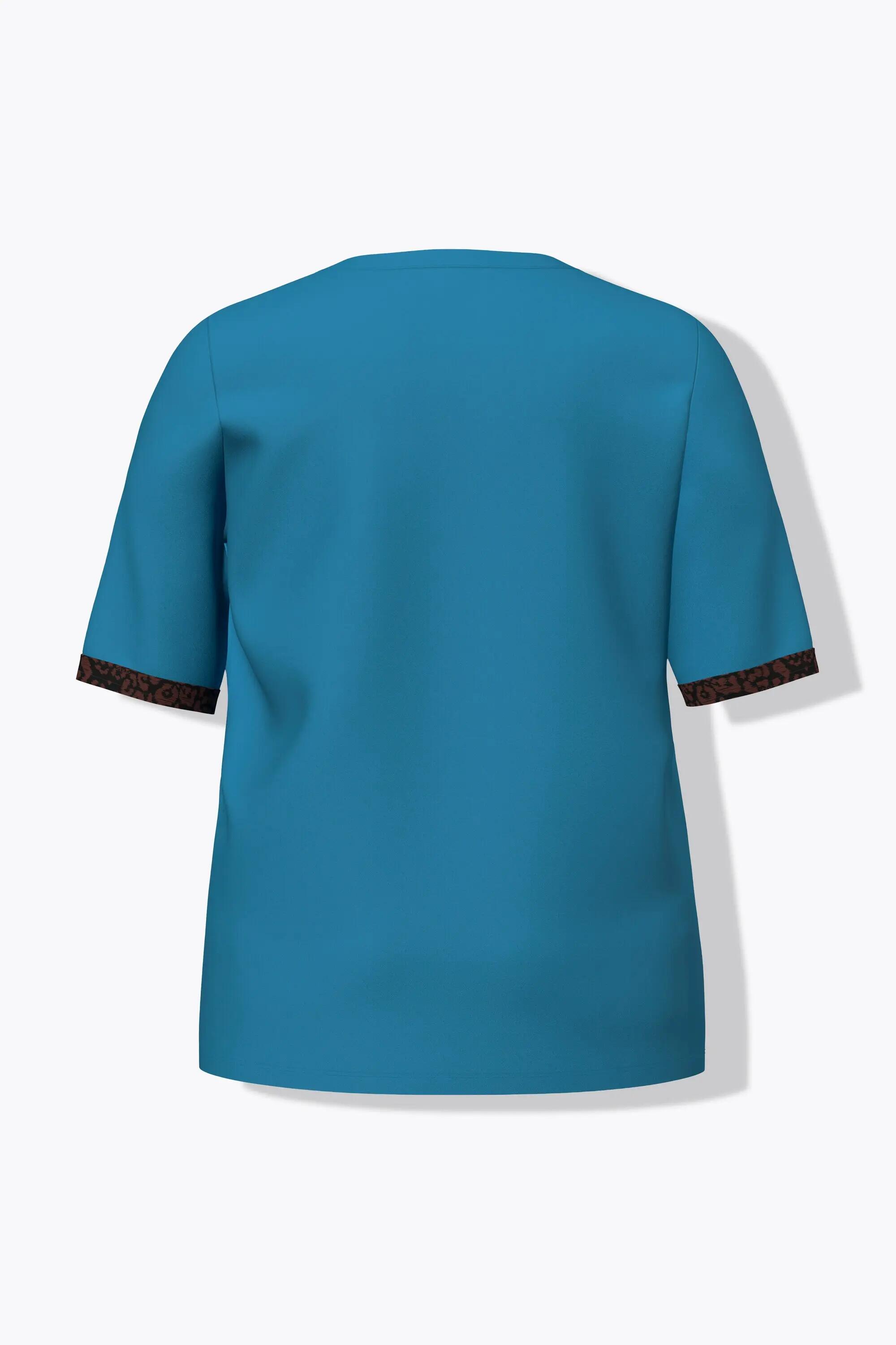 Femme T-shirt technique avec motif imprimé décolleté rond et manches courtes 2/13