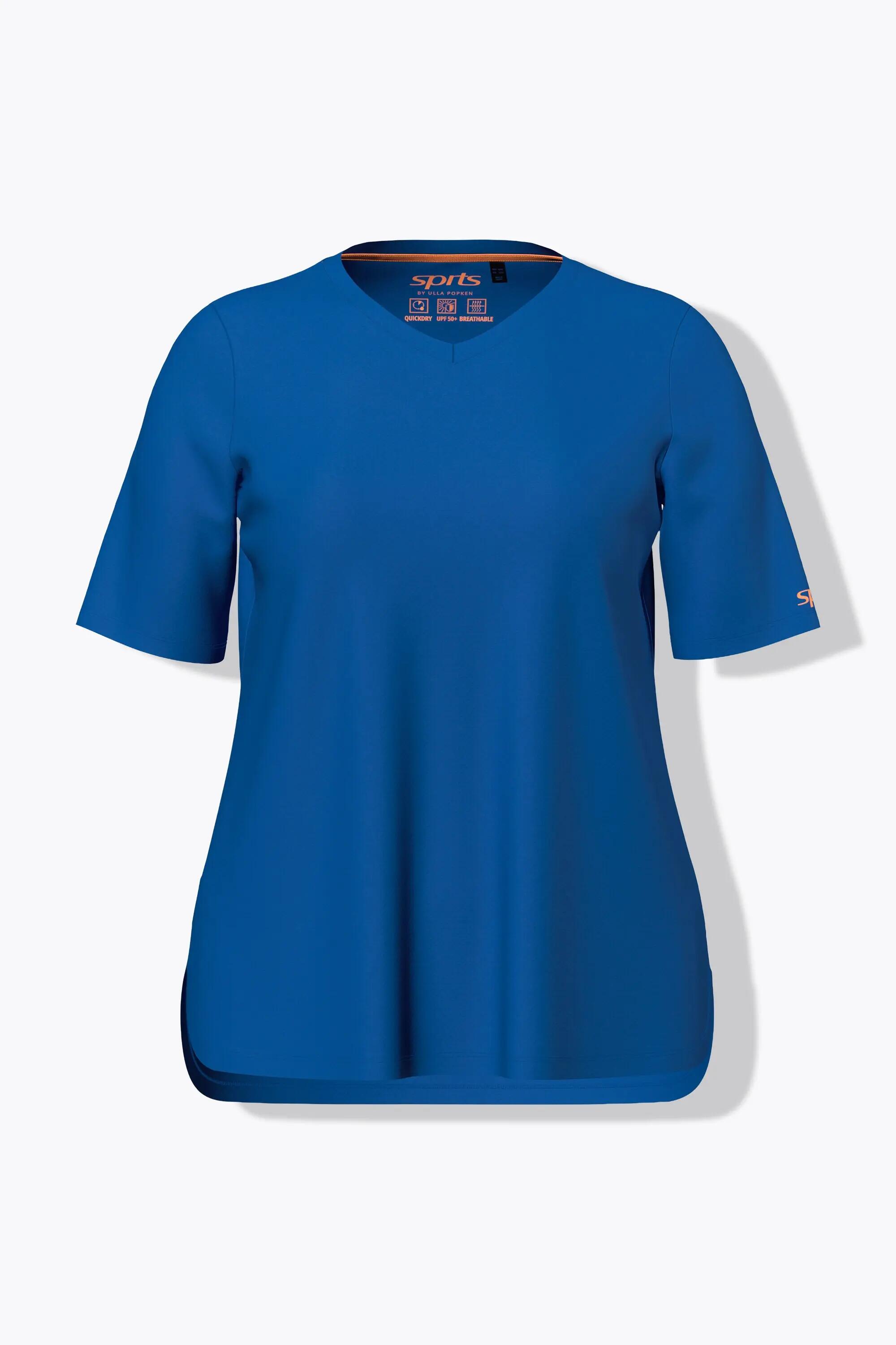 Dames Functioneel shirt V-hals korte mouw gerecycled 12/13
