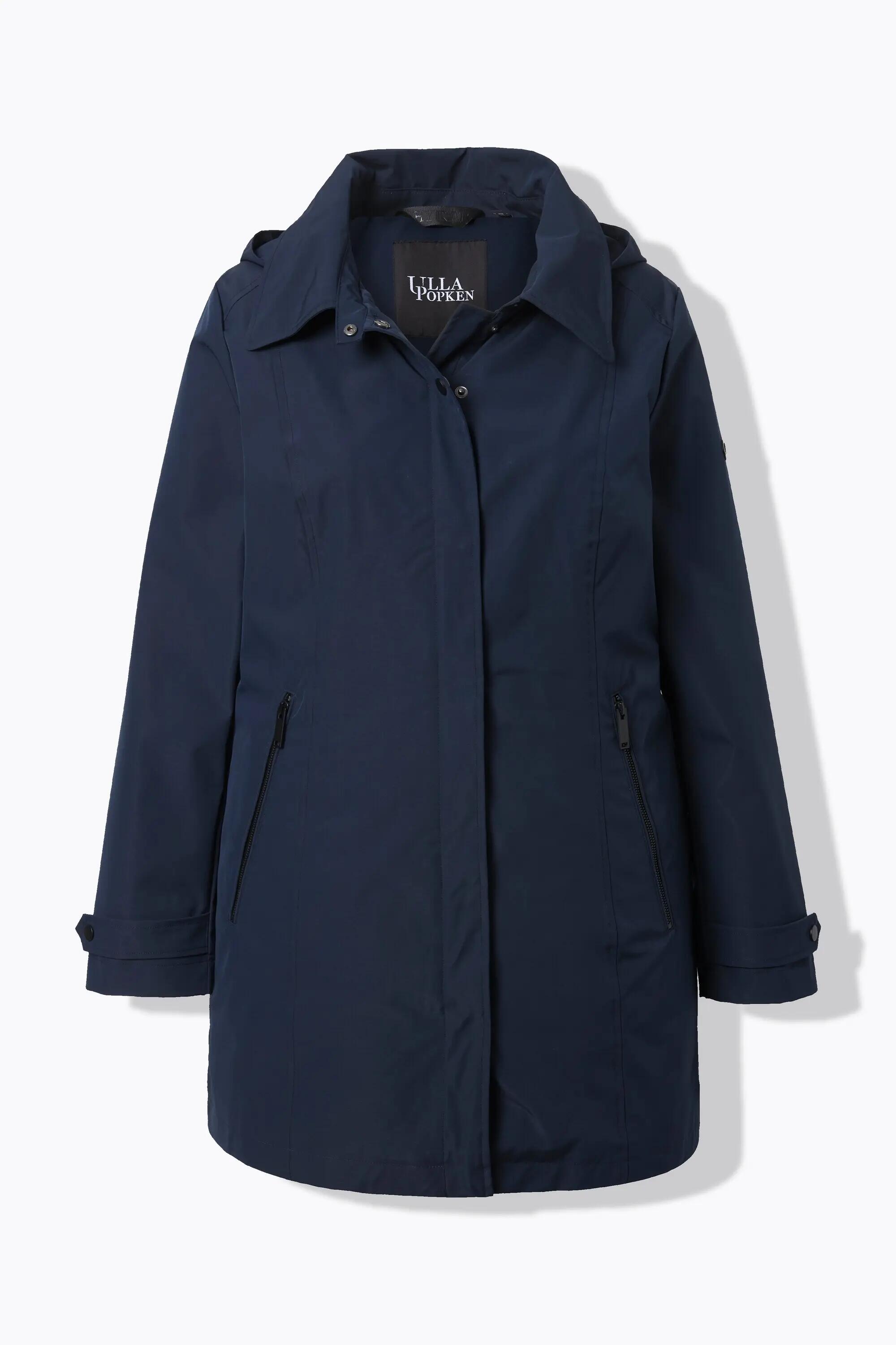 Damen HYPRAR Funktions-Trenchcoat wasserabweisend Kapuze 13/13