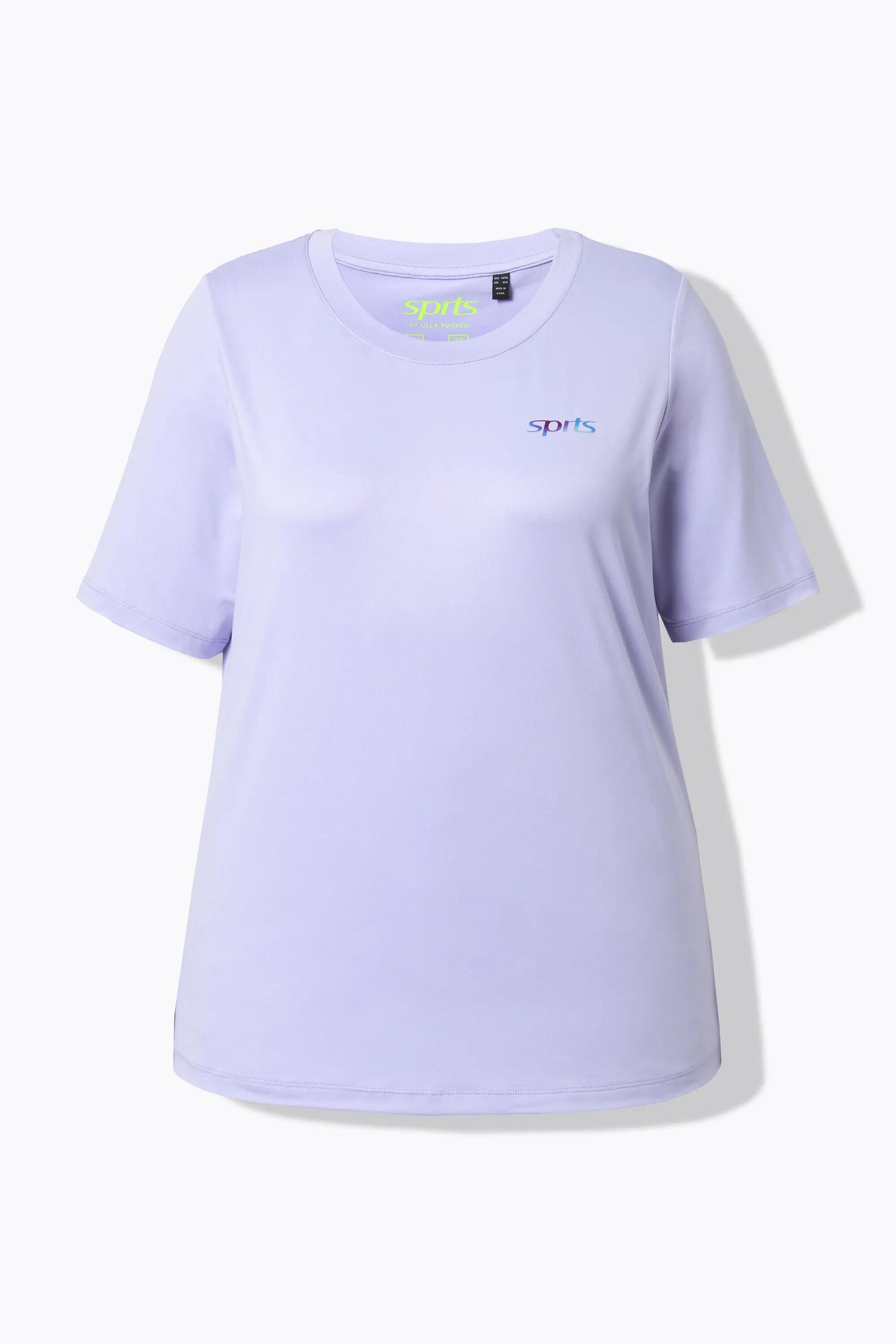 Dames Functioneel shirt print op de achterkant Classic ronde hals korte mouwen 11/11