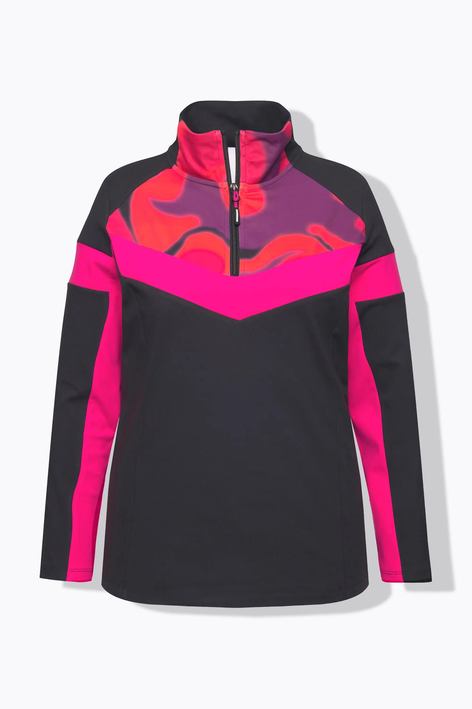 Femme Pull camionneur technique coupe slim col camionneur manches longues 2/13