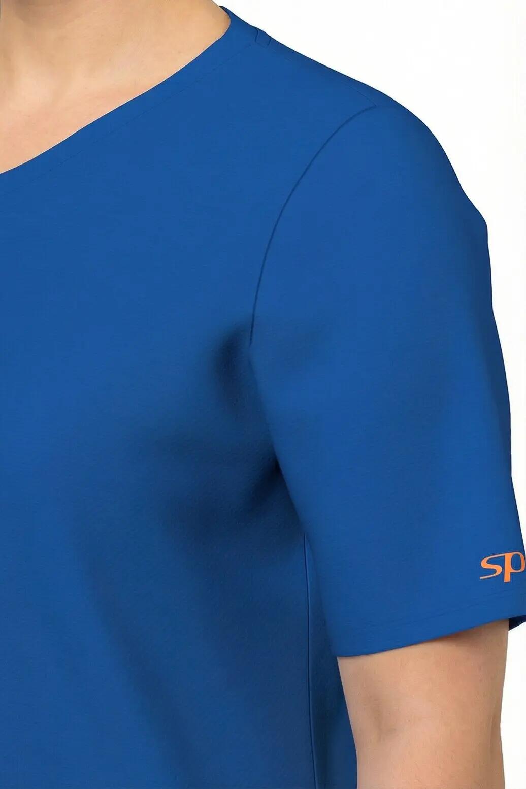 Dames Functioneel shirt V-hals korte mouw gerecycled 10/13