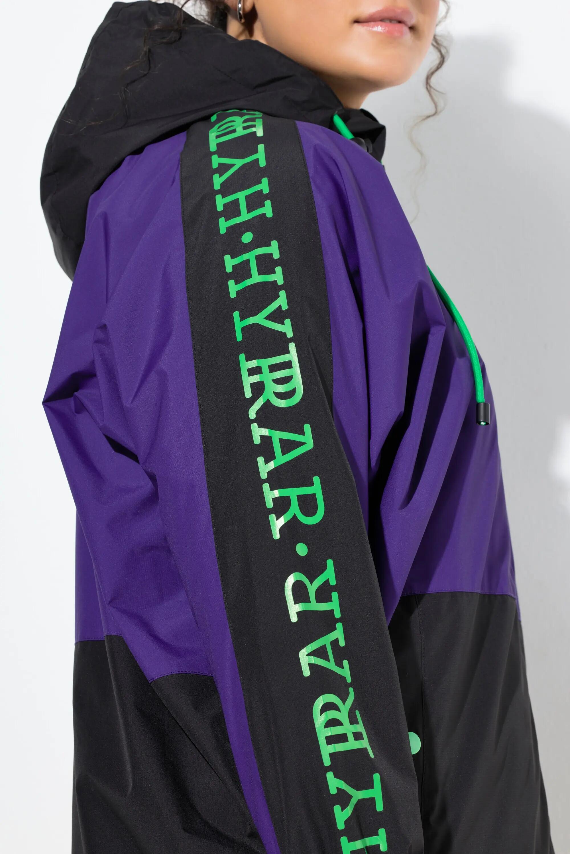 Damen Funktionsjacke Kapuze oversized Fledermaus-Ärmel 9/13