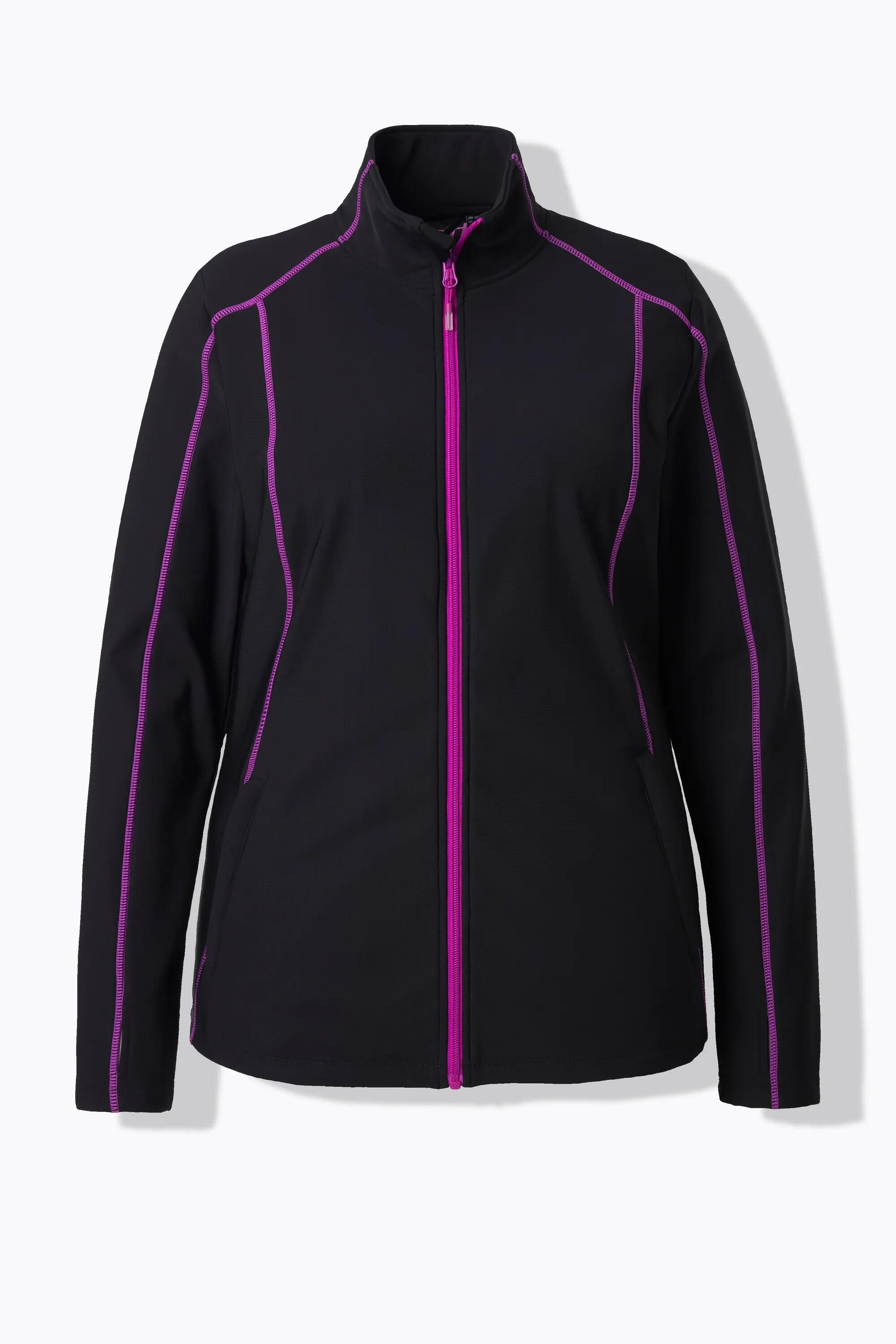 Femme Veste technique en molleton déperlant col montant 11/11