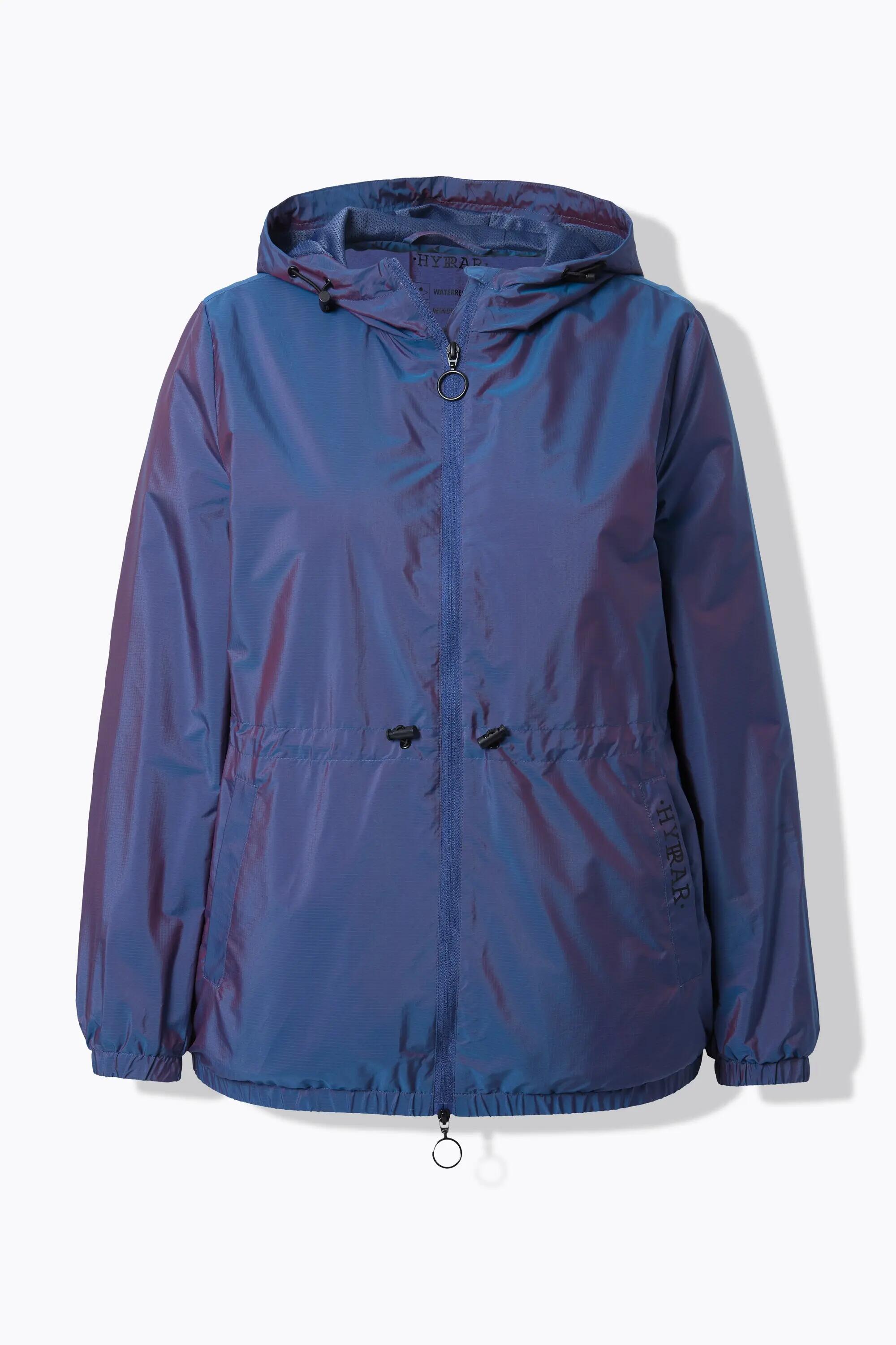 Femme Veste technique capuche matière déperlante et chatoyante 11/13
