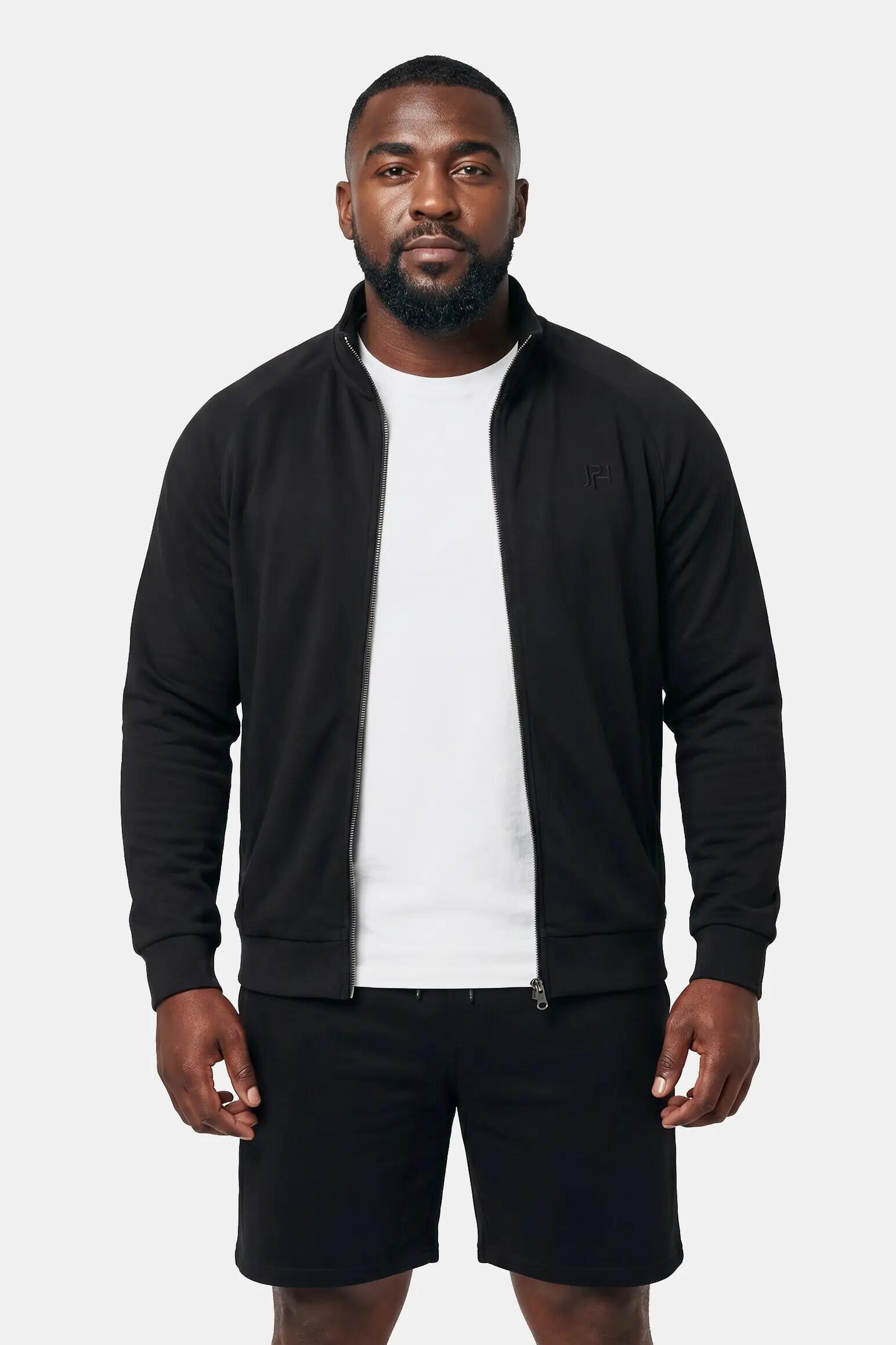 Herren Sweatjacke Fitness Stehkragen 11/13