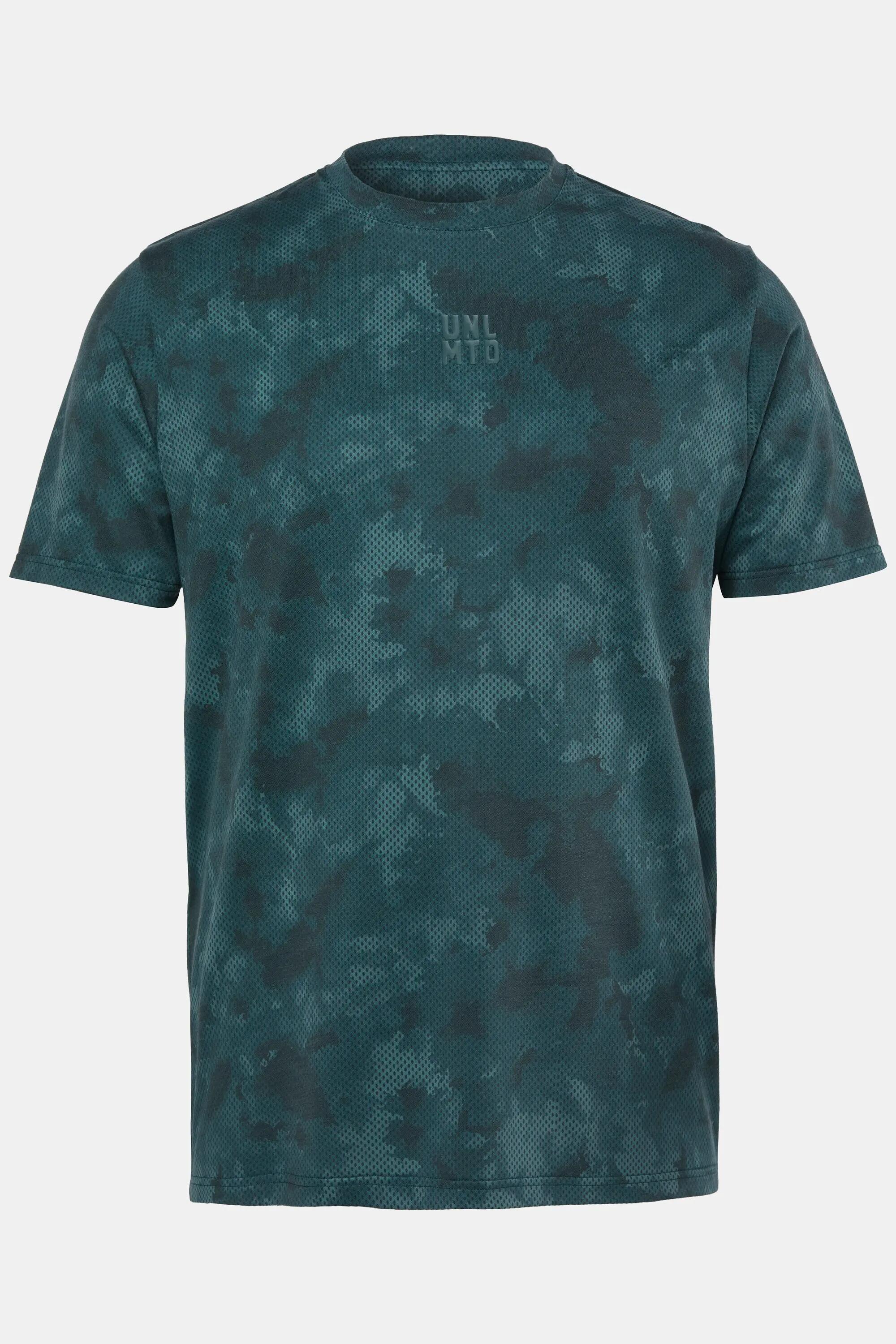 Herren T-Shirt Fitness Halbarm Camo-Print QuickDry bis 7 XL 6/7