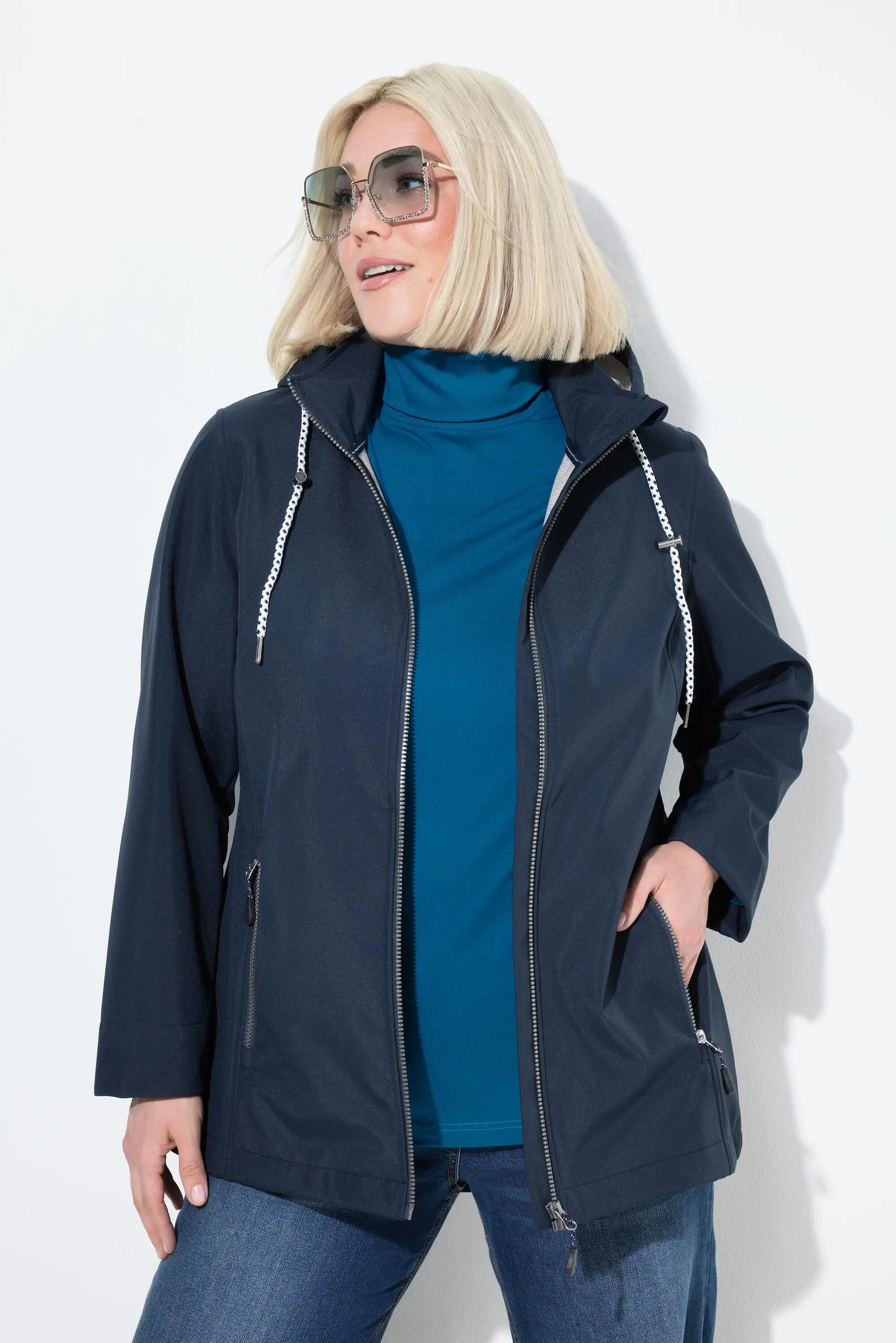 Femme Veste softshell HYPRAR matière déperlante poches zippées 2/13