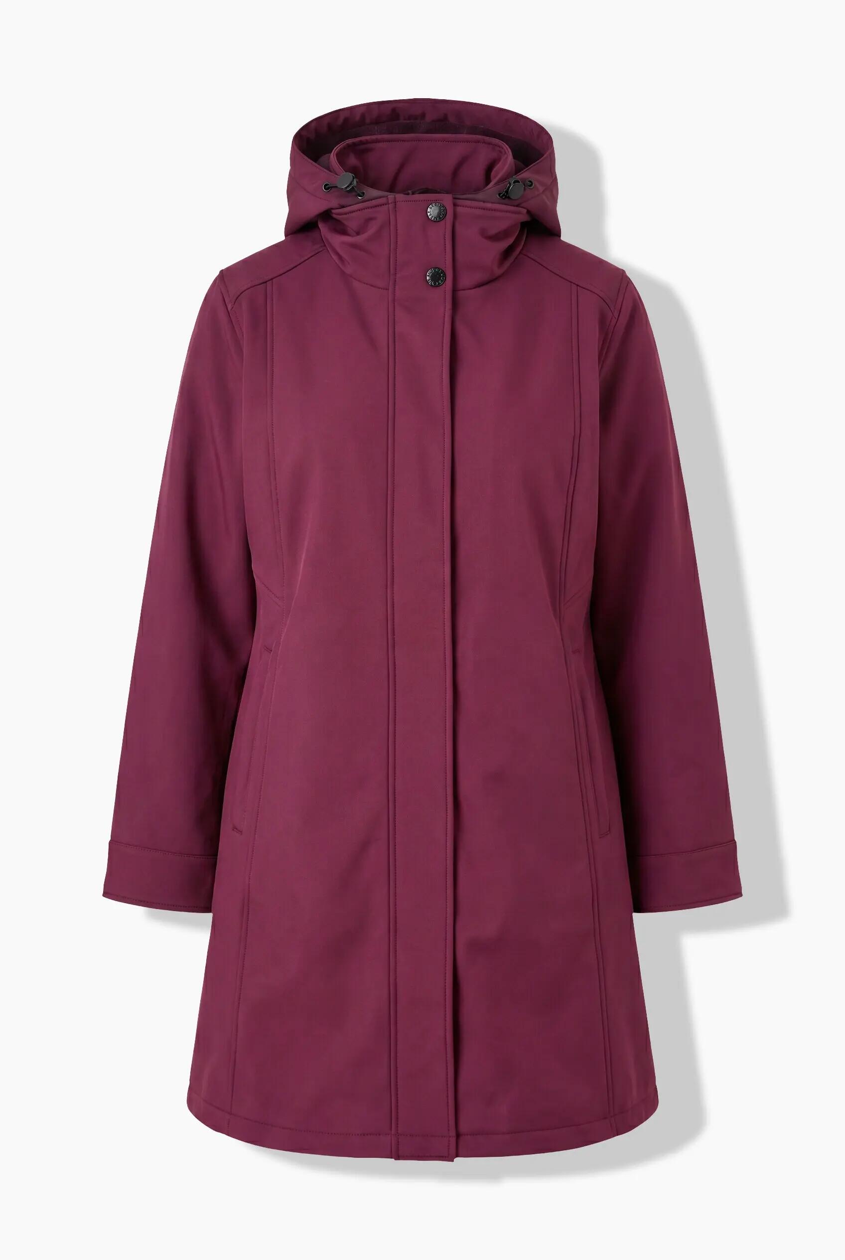 Dames HYPRAR softshell-jas waterafstotend 2-weg rits 9/9