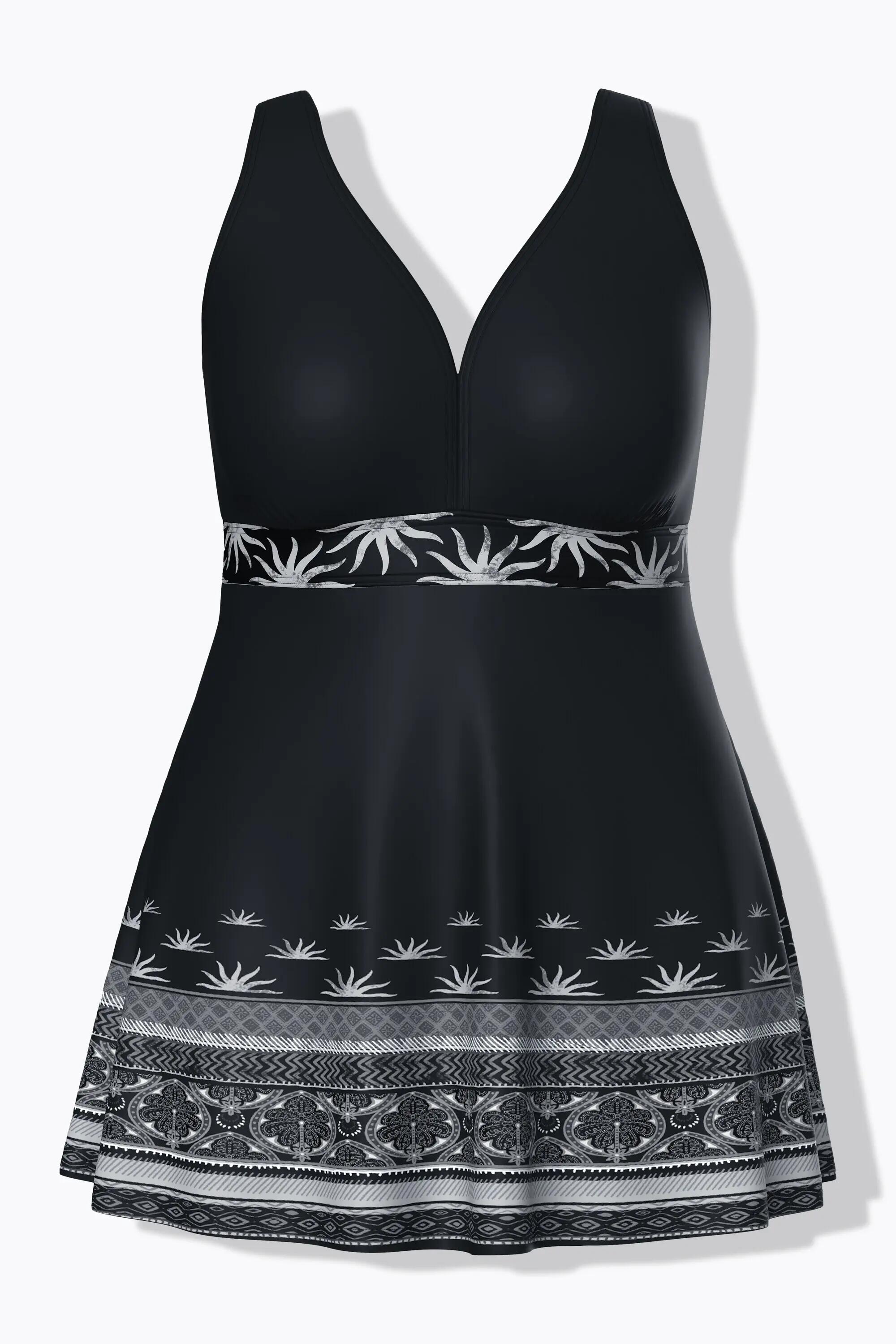 Dames Badjurk zonnen zachte cups gerecycled 12/13