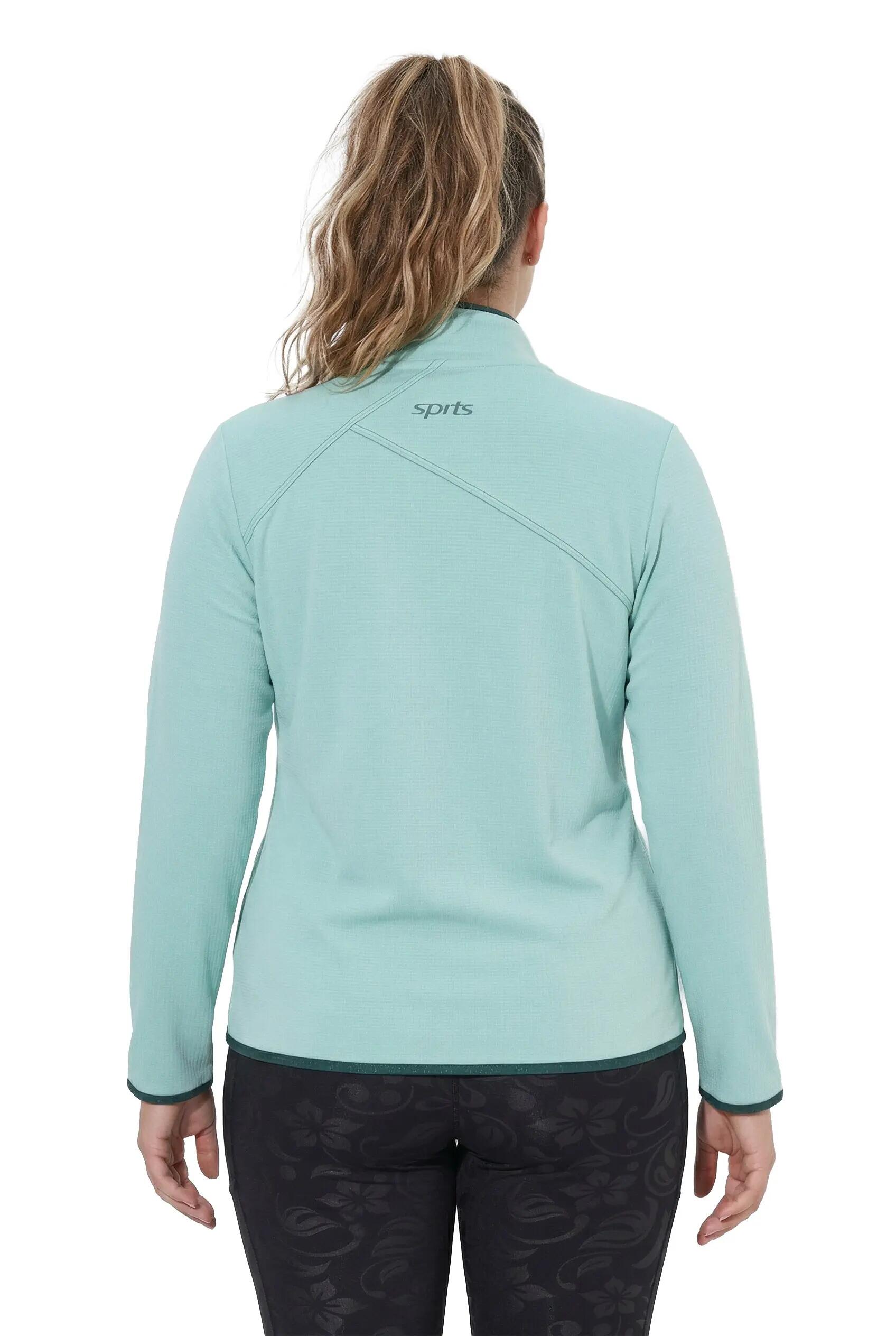 Femme Veste en molleton technique col montant et manches longues 4/13