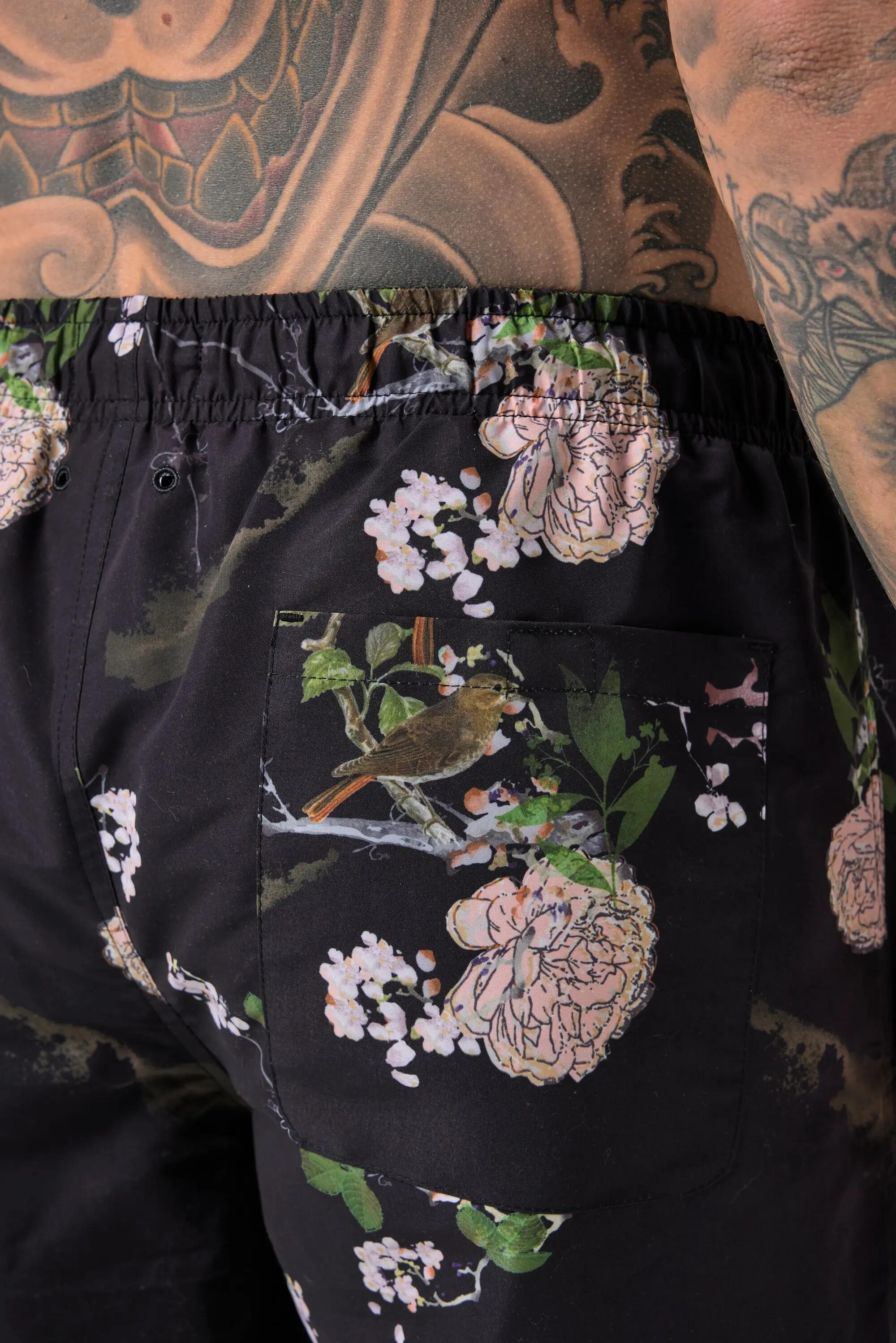 Herren Badehose Beachwear Alloverprint bis 8 XL 7/9