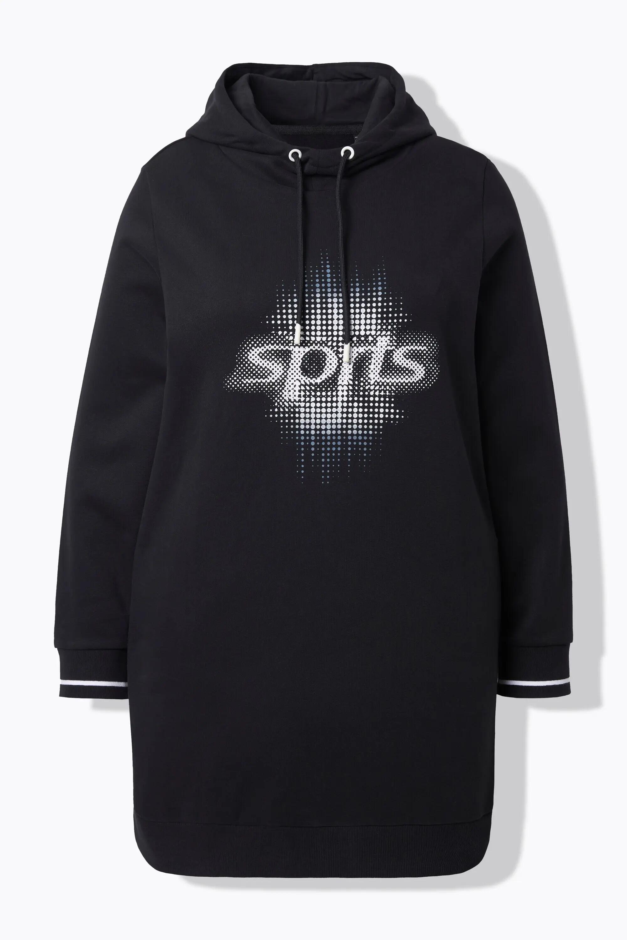 Dames Lange hoodie oversized capuchon lange mouw 13/13