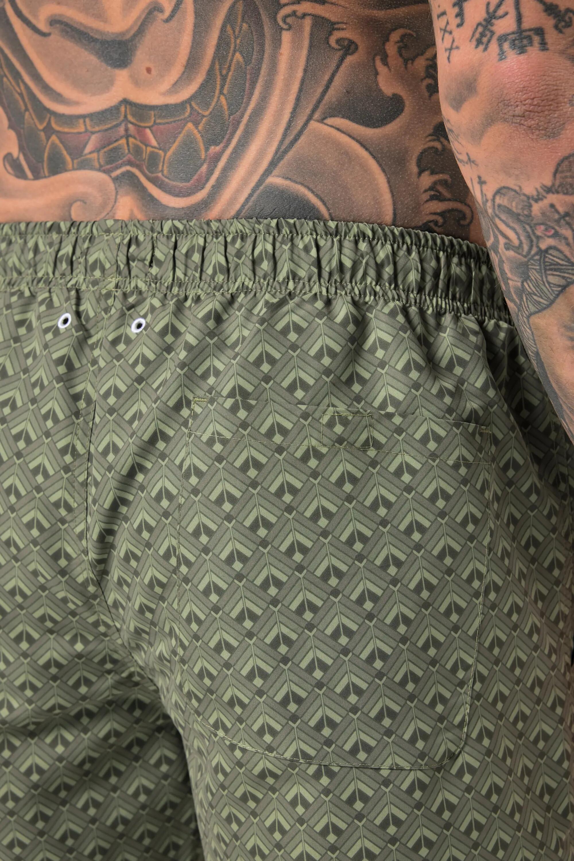 Herren Badehose Beachwear Alloverprint bis 8 XL 7/9