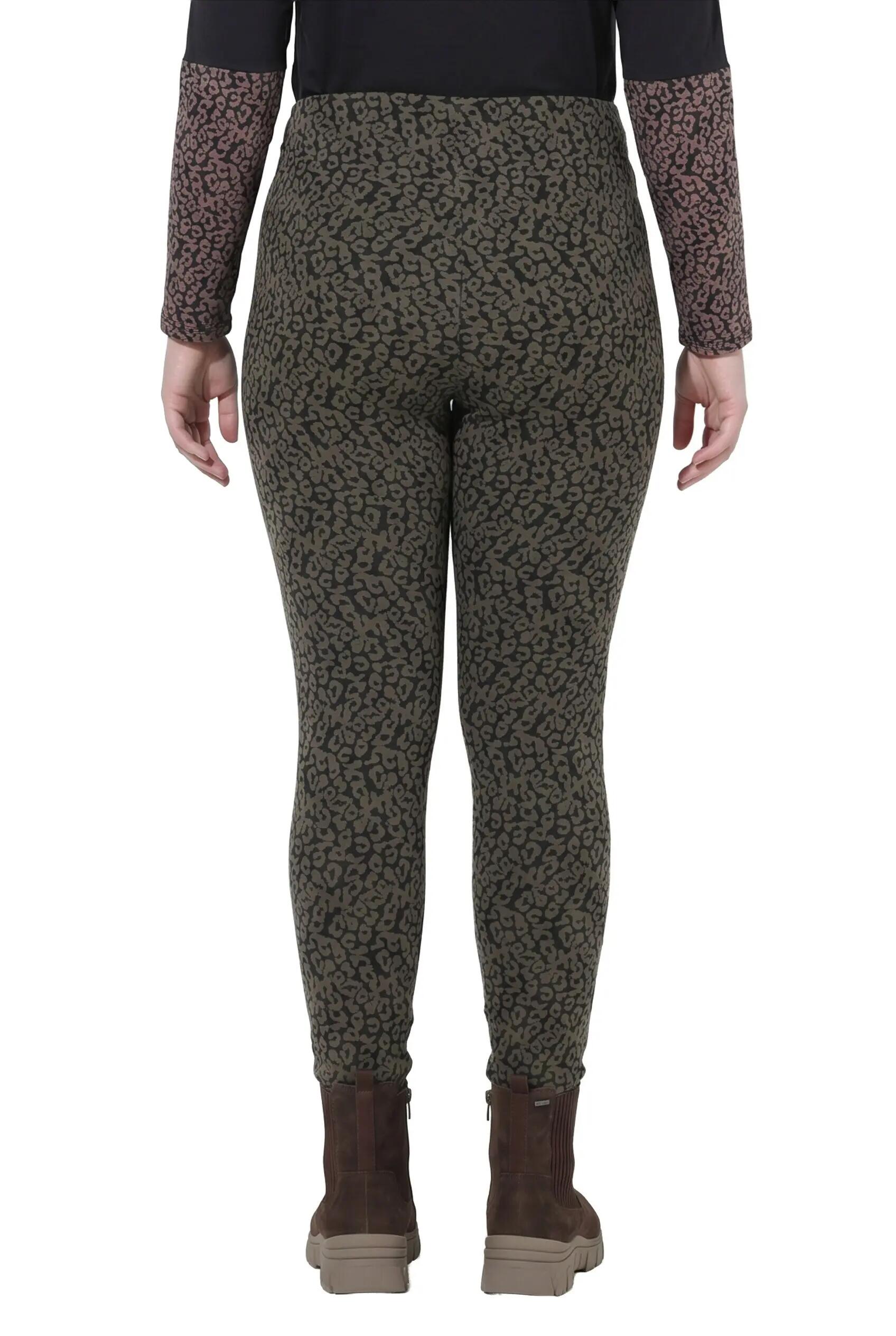 Damen Leggings bedruckt Slim Elastikbund 7/13