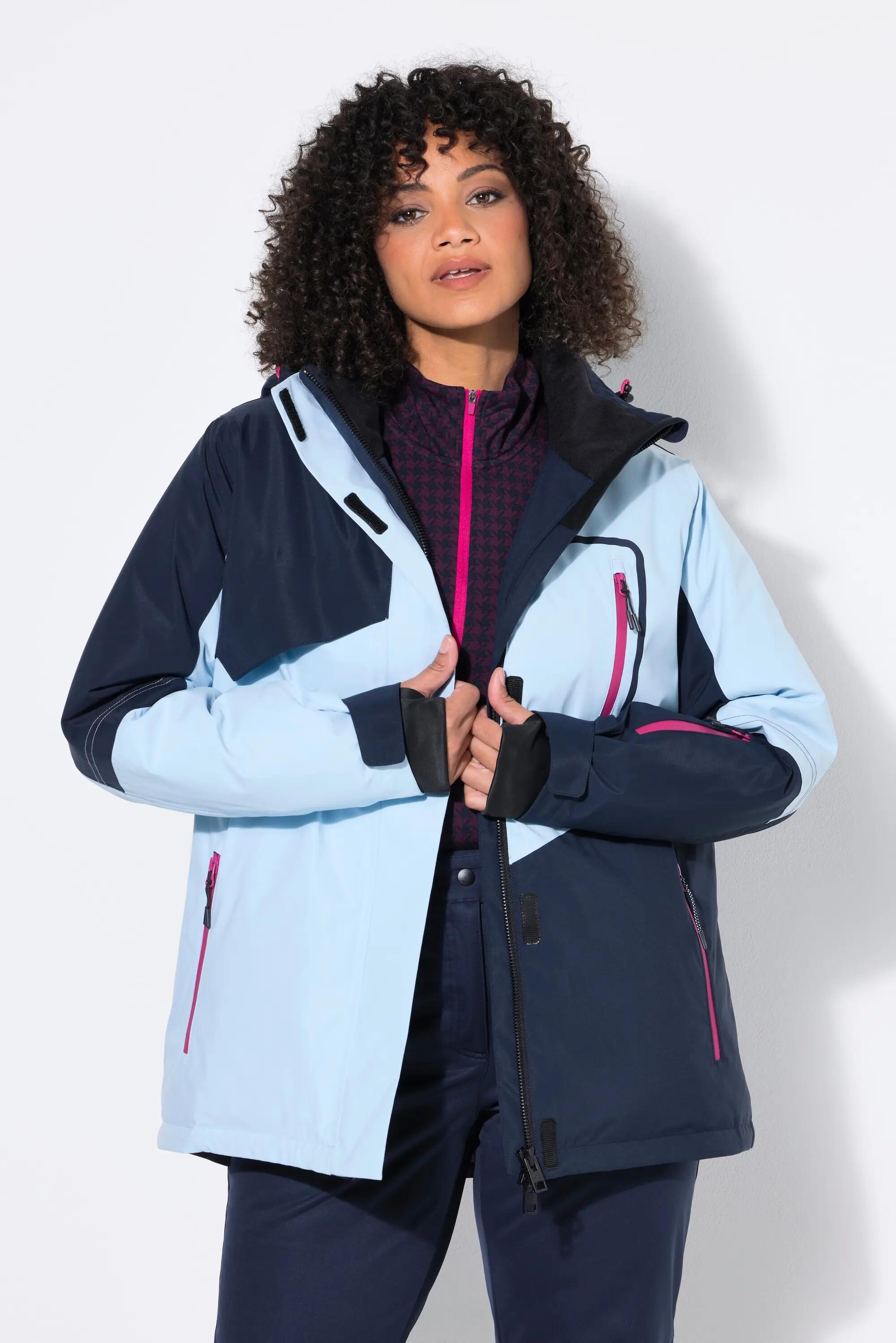 Damen HYPRAR Funktions-Skijacke wasserdicht Kapuze Schneefang 3/13