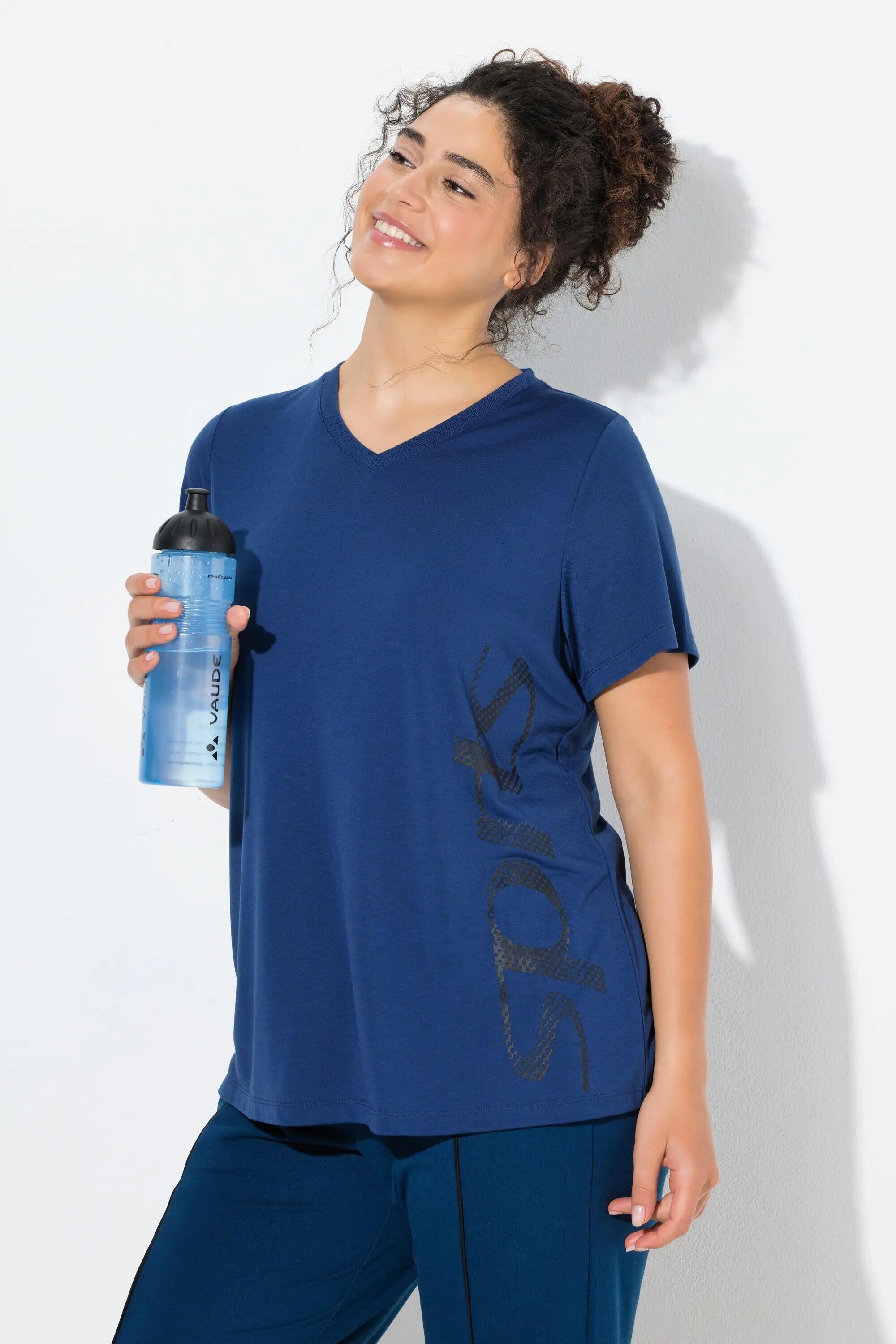 Dames Functioneel shirt V-hals korte mouw antibacterieel 10/11