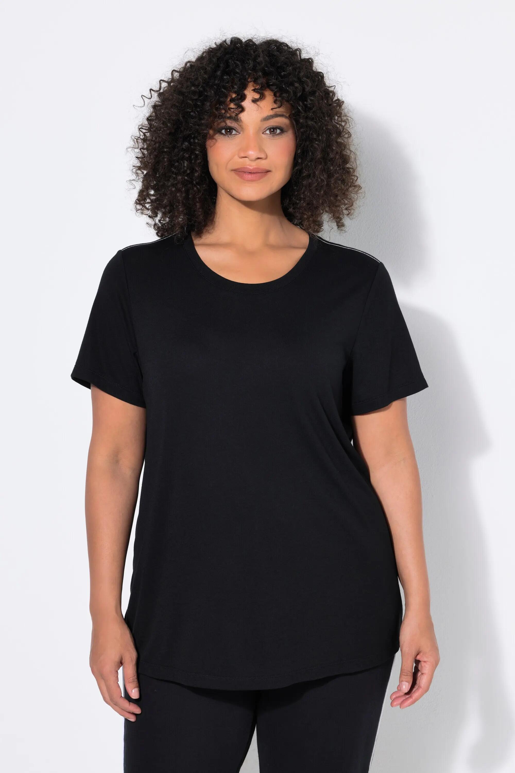 Dames Functionele shirts set van 2 antibacterieel ronde hals korte mouwen 7/11