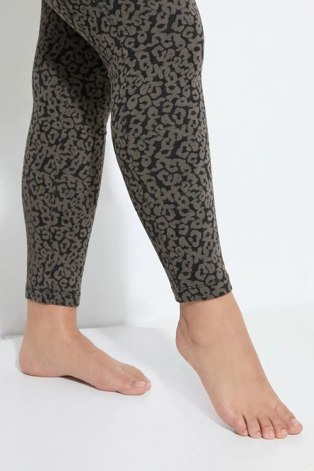 Damen Leggings bedruckt Slim Elastikbund 2/13