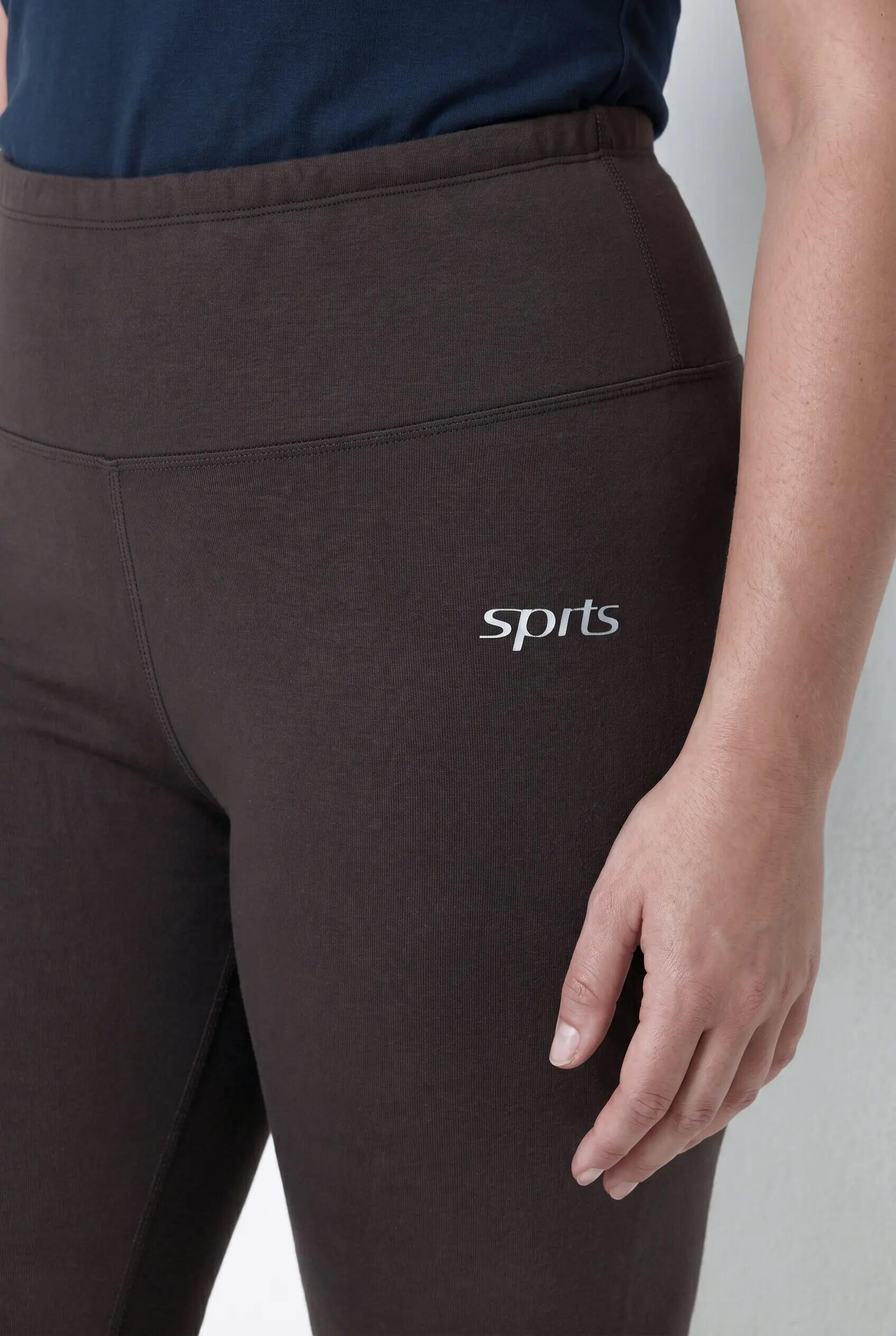 Dames Leggings voering van geweven bont extra warm hoge taille 9/13