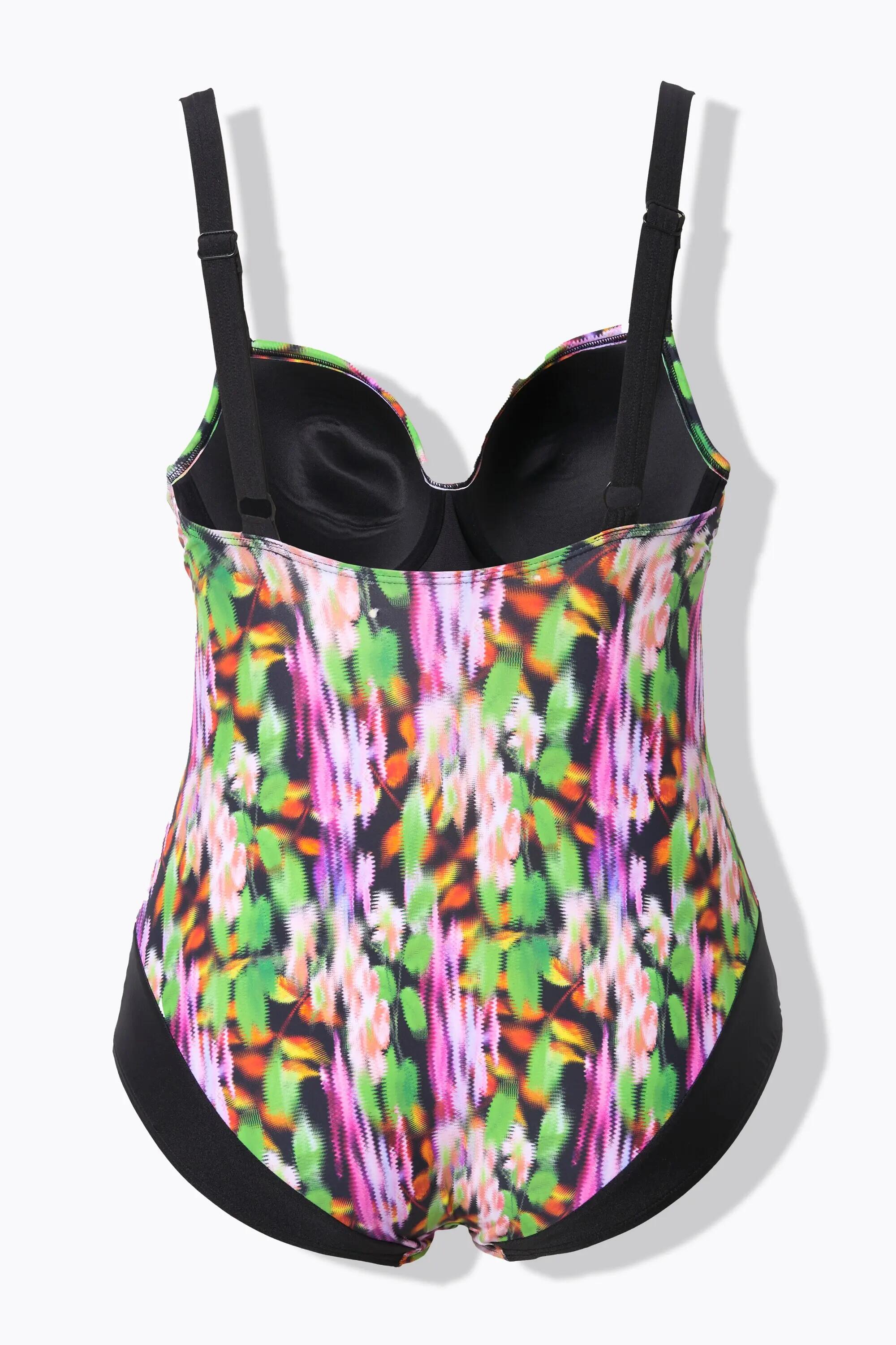 Femme Maillot de bain bonnets souples et armatures décolleté esprit cache-cœur 2/13