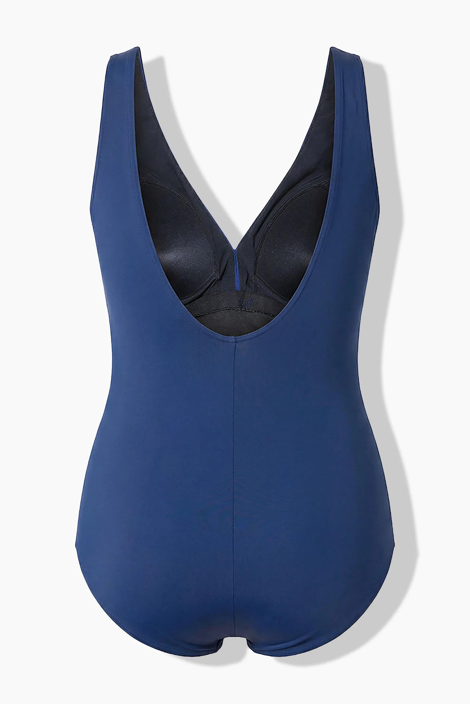 Damen Badeanzug Wellenborte Softcups recycelt 2/13