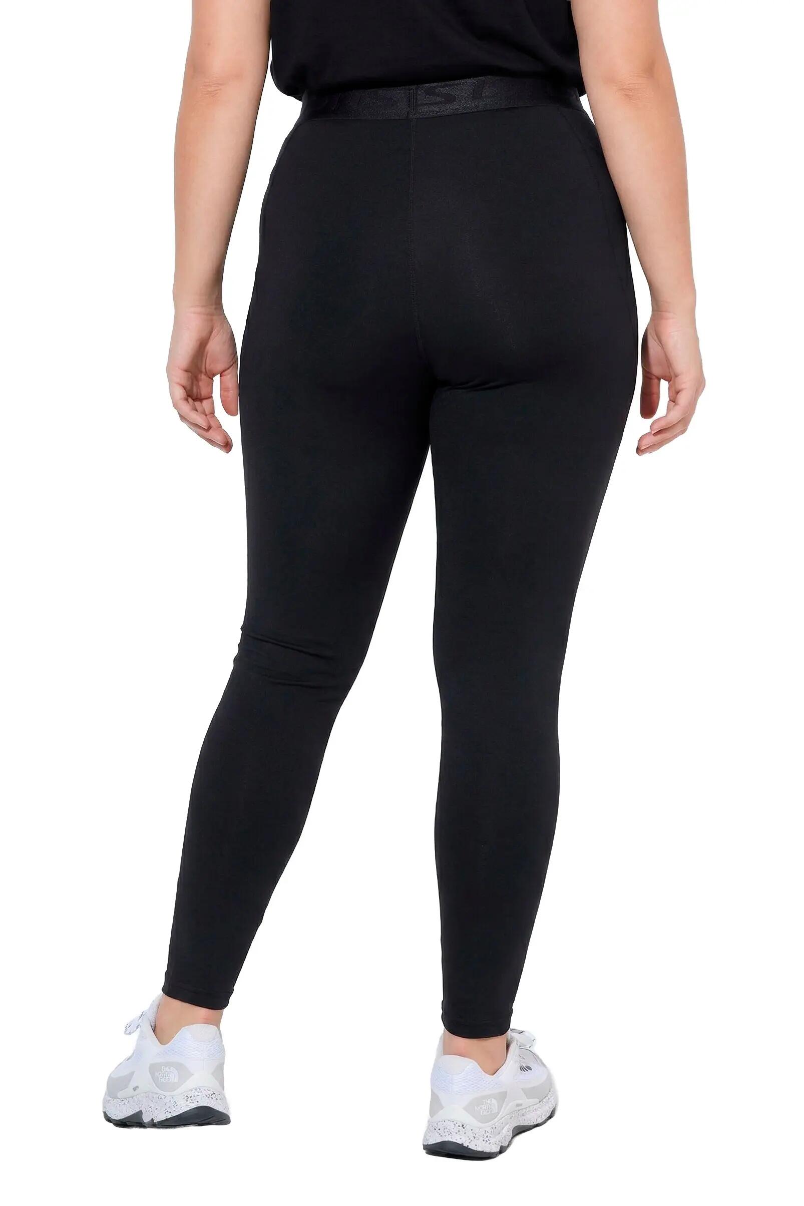 Damen Sport-Leggings Colorblocking Taschen recycelt 2/13