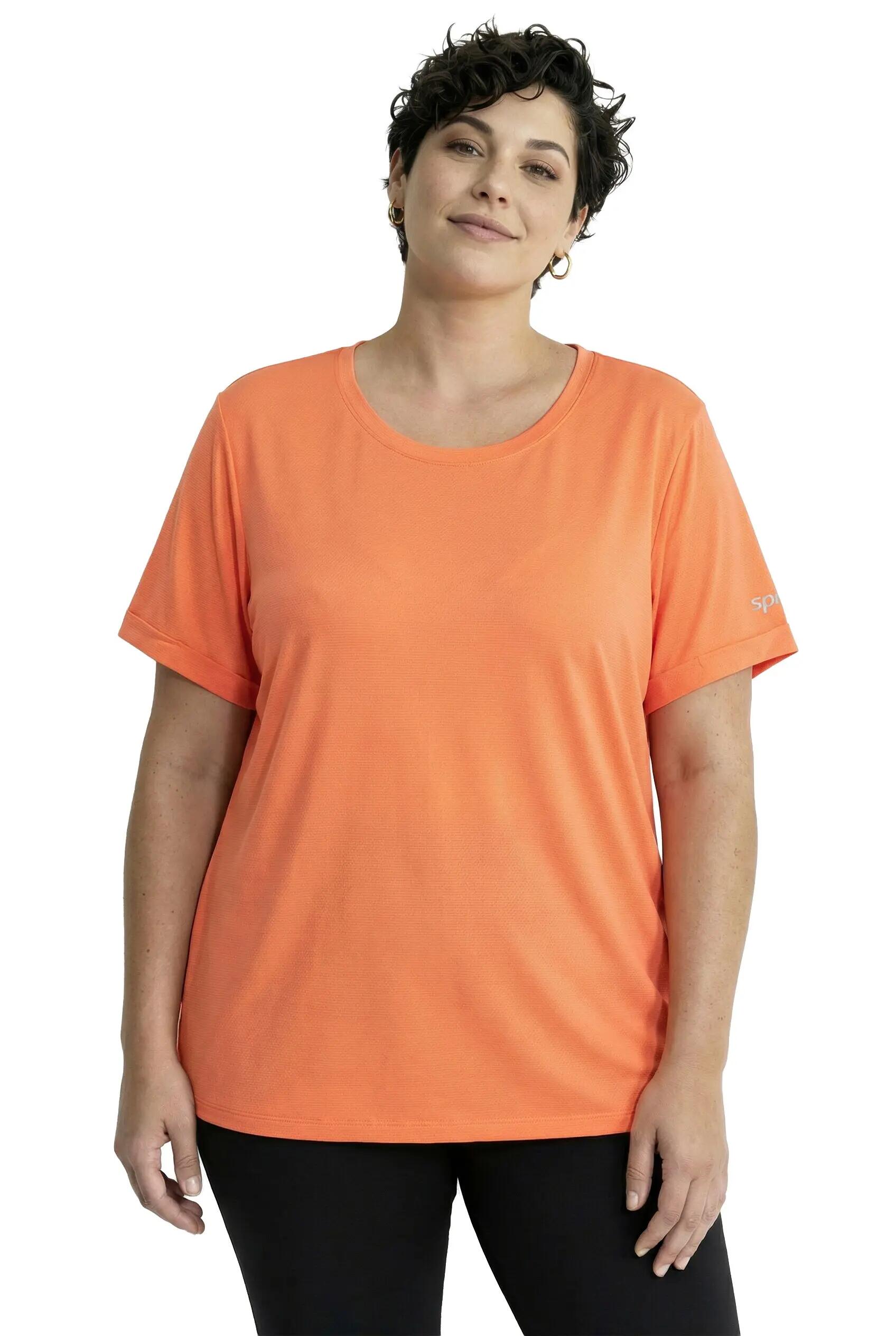 Dames Functioneel shirt LSF 50+ ronde hals halflange mouwen gerecycled 2/13