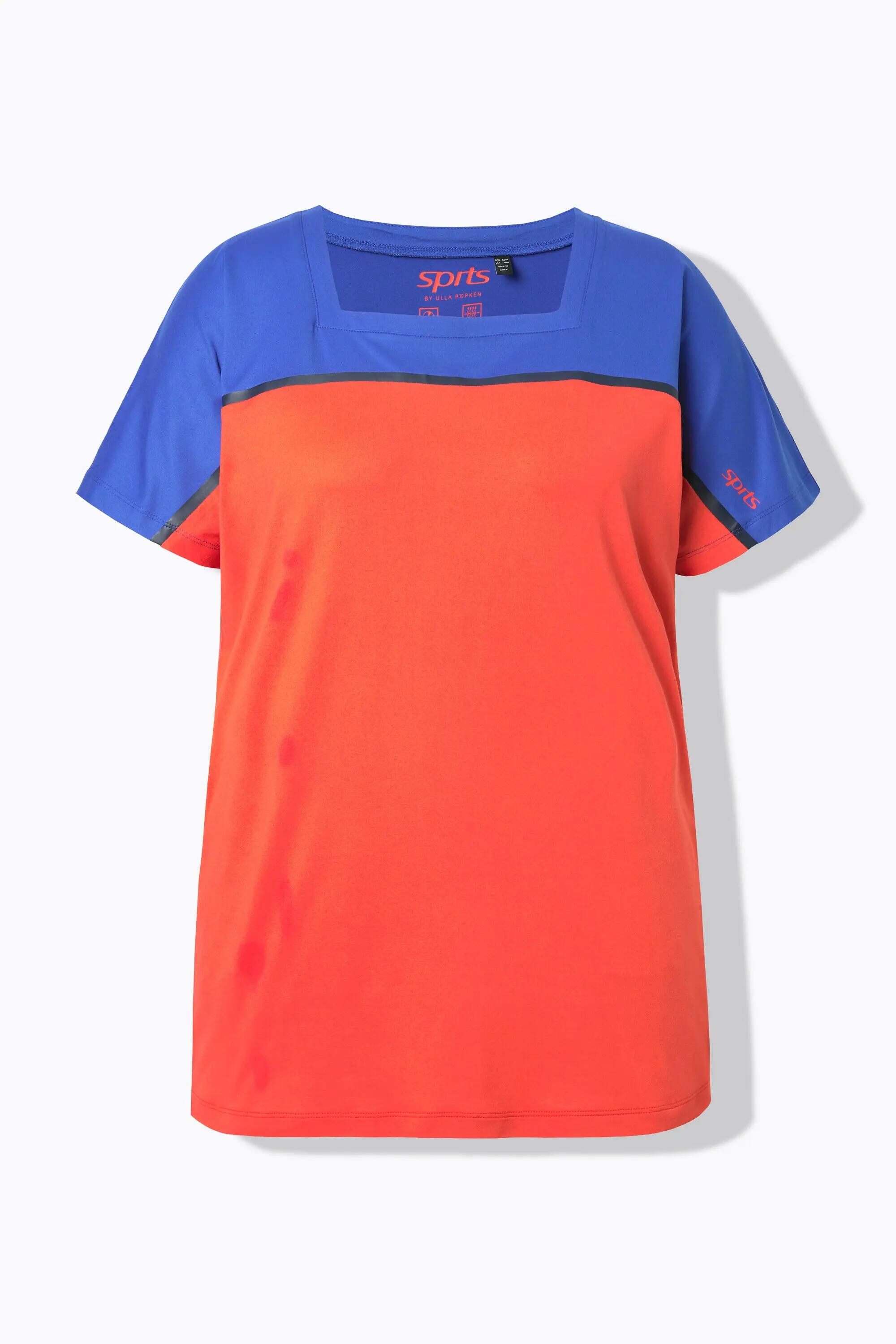 Femme T-shirt technique oversize encolure carrée et manches courtes 13/13